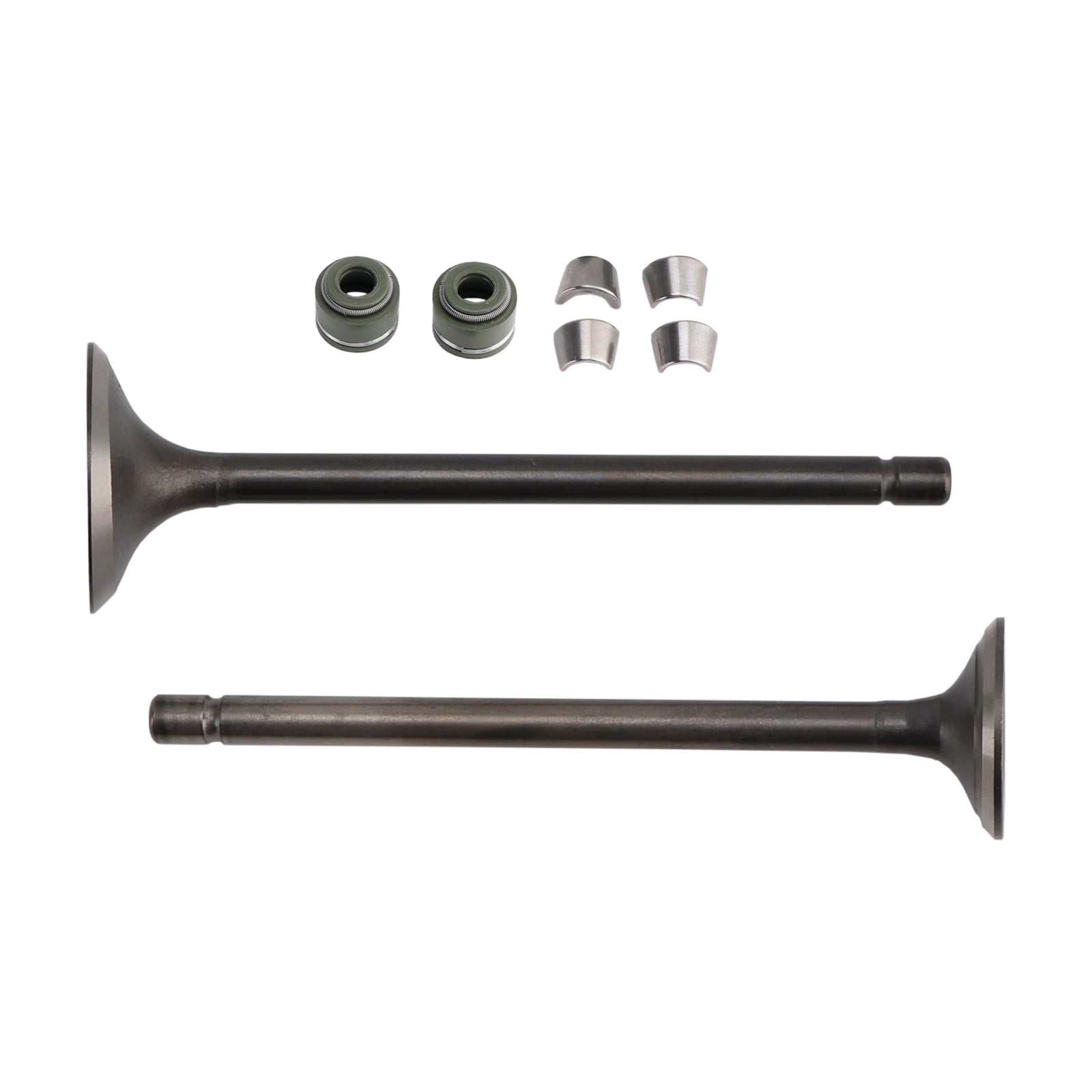 Kit de soupapes d'admission et d'échappement pour Honda CB125S (1976-1979), CB125J (1980-1981), CG125 (1976-1978) et XL125 (1976-1978).