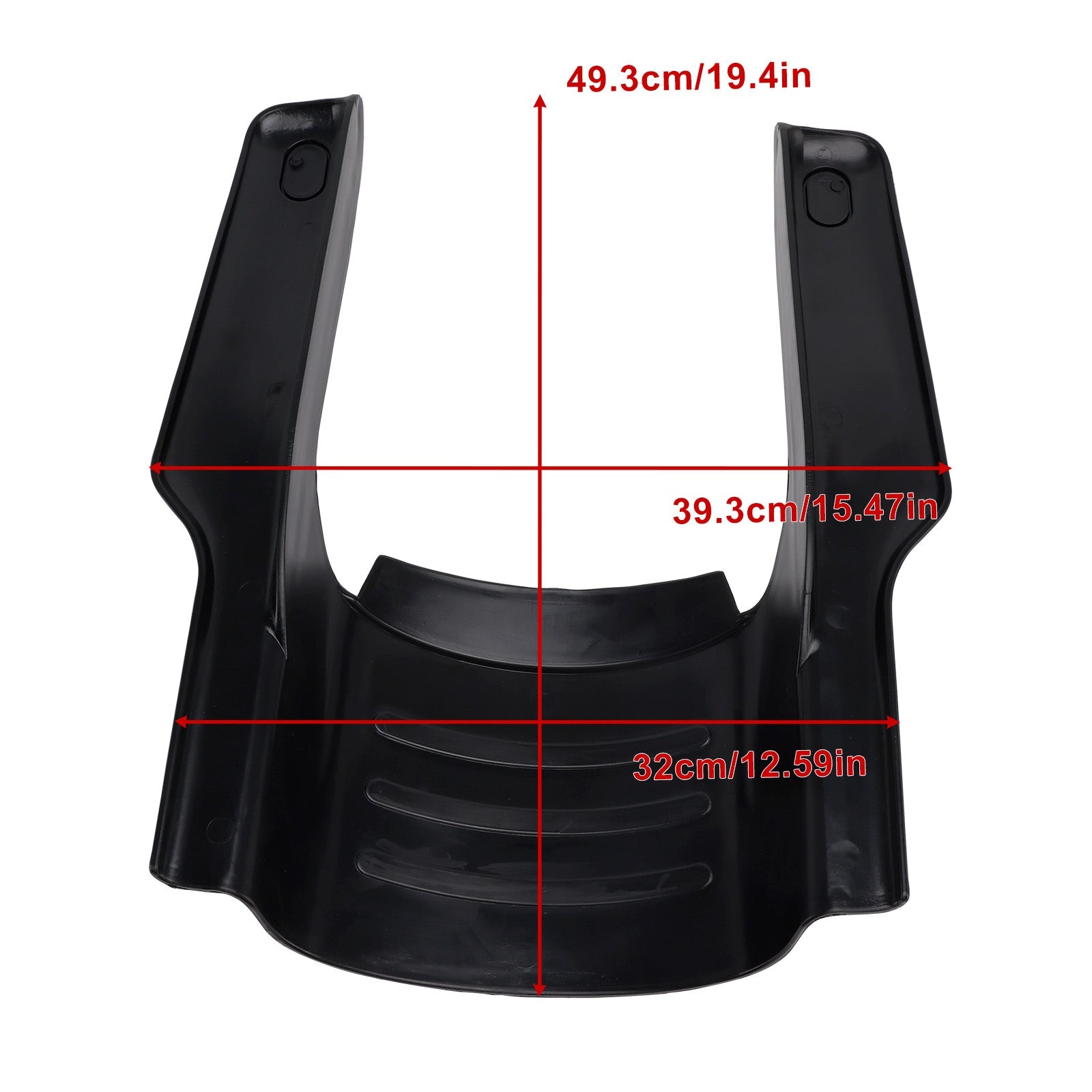 Extensión de guardabarros trasero de 7 pulgadas para gira Electra Glide Road King 96-08