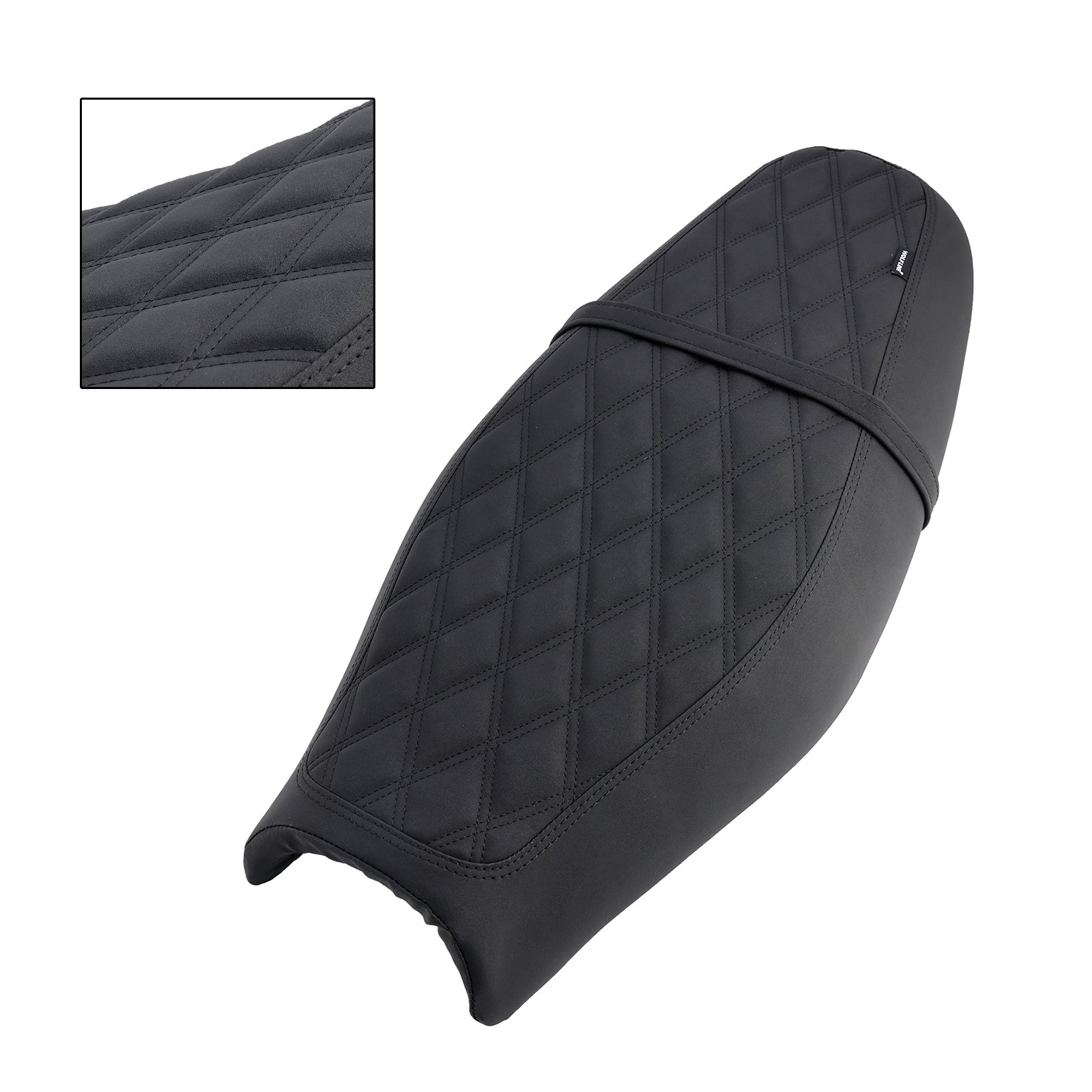 Reemplace el asiento del conductor delantero/trasero del pasajero negro para la calle Twin Speed Twin 900 Brown