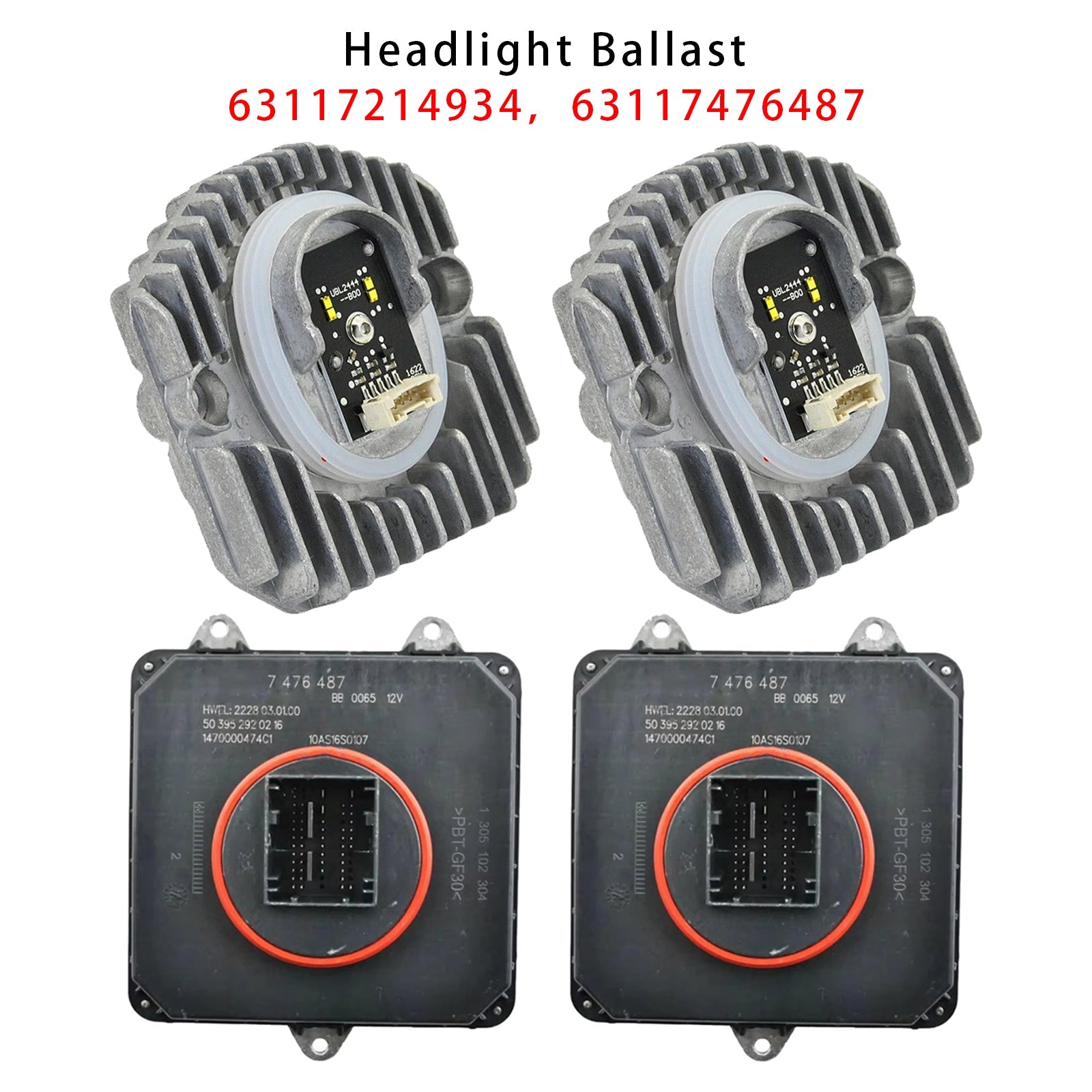 63117476487 Ballast de phare LED pour BMW Série 5 G30 (version basse) 2017-2019