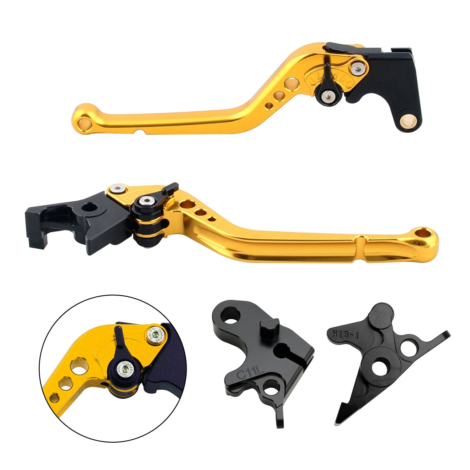 Długa dźwignia hamulca i sprzęgła dla Honda CRF1100L Africa Twin 2020-2021