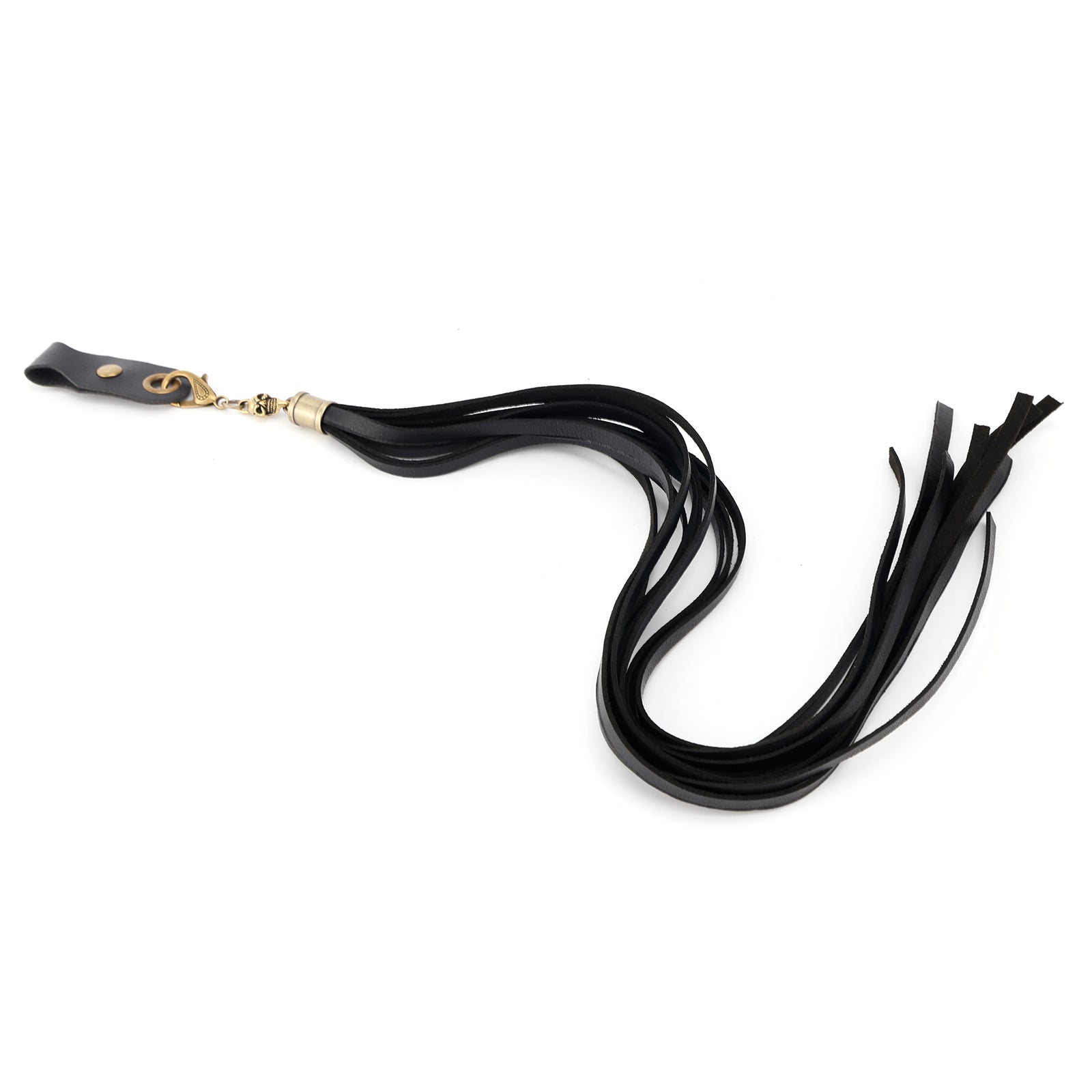 Décoration de poignée de frein à pompon noir pour guidon Dyna Road Glide Road King