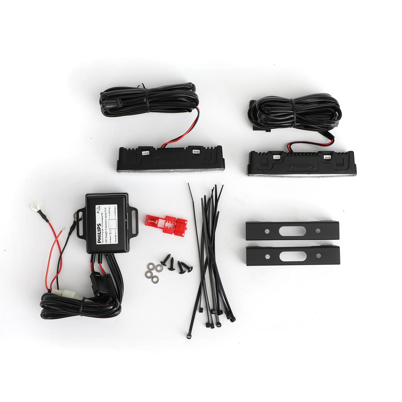 Kit de luces LED de conducción diurna aprobado por Philips - Pieza n.º 12820 genérica