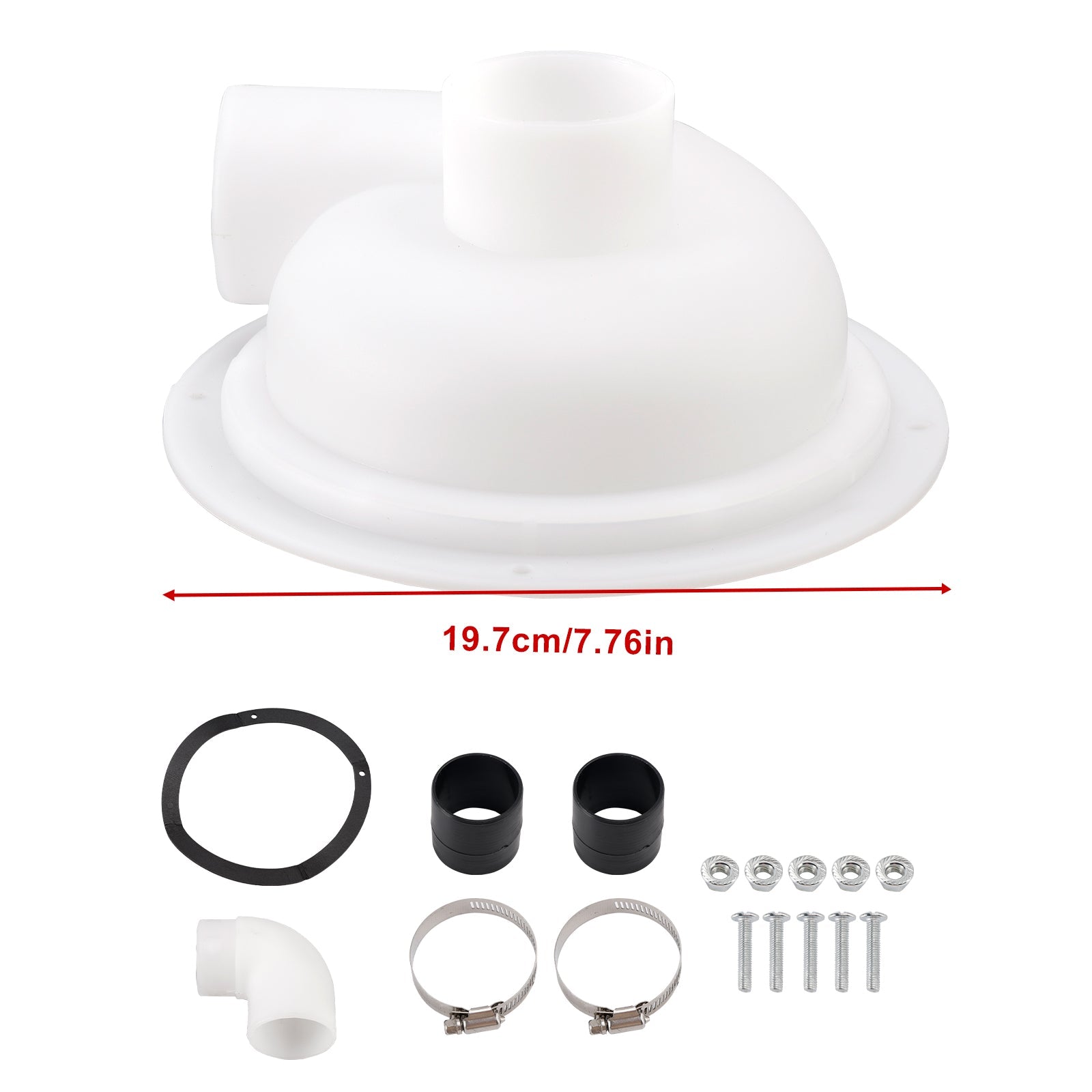 Ciklonski pokrov ločevalca prahu, dodatna oprema za aglomerirano sesalnik, sesalnik za mavce, ločevalnik prahu