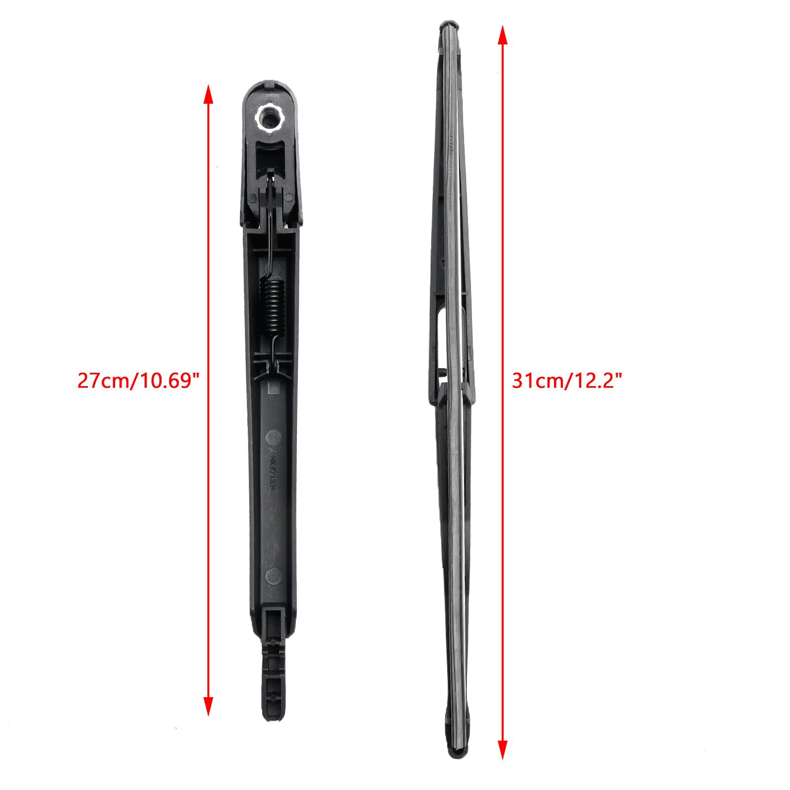 Bras et lame d'essuie-glace arrière Pour Renault Clio II 1998-2012