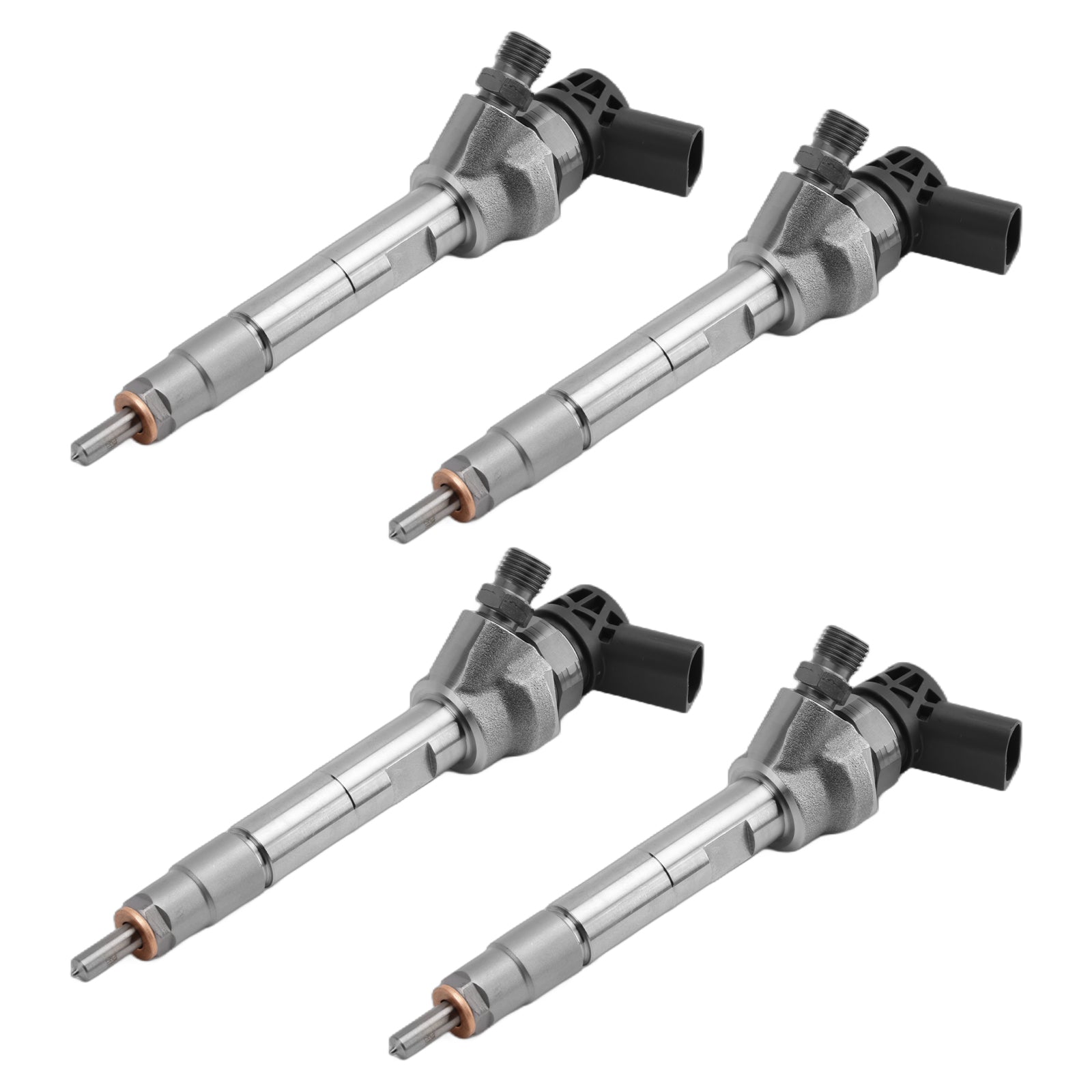 4 injecteurs de carburant pour BMW F10 F30 F15 328d X5 535d 740Ld N47 N57 0445110597
