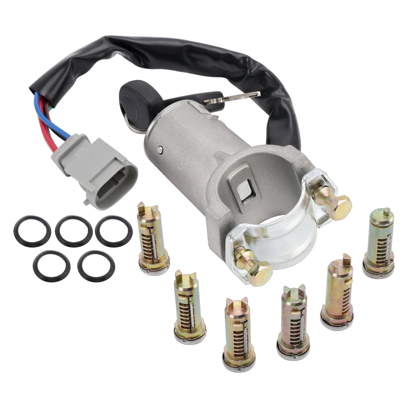 Vžigalna ključavnica za Iveco Daily 2000-2006 + 6 cilindrov ključavnice + ključ 2991727