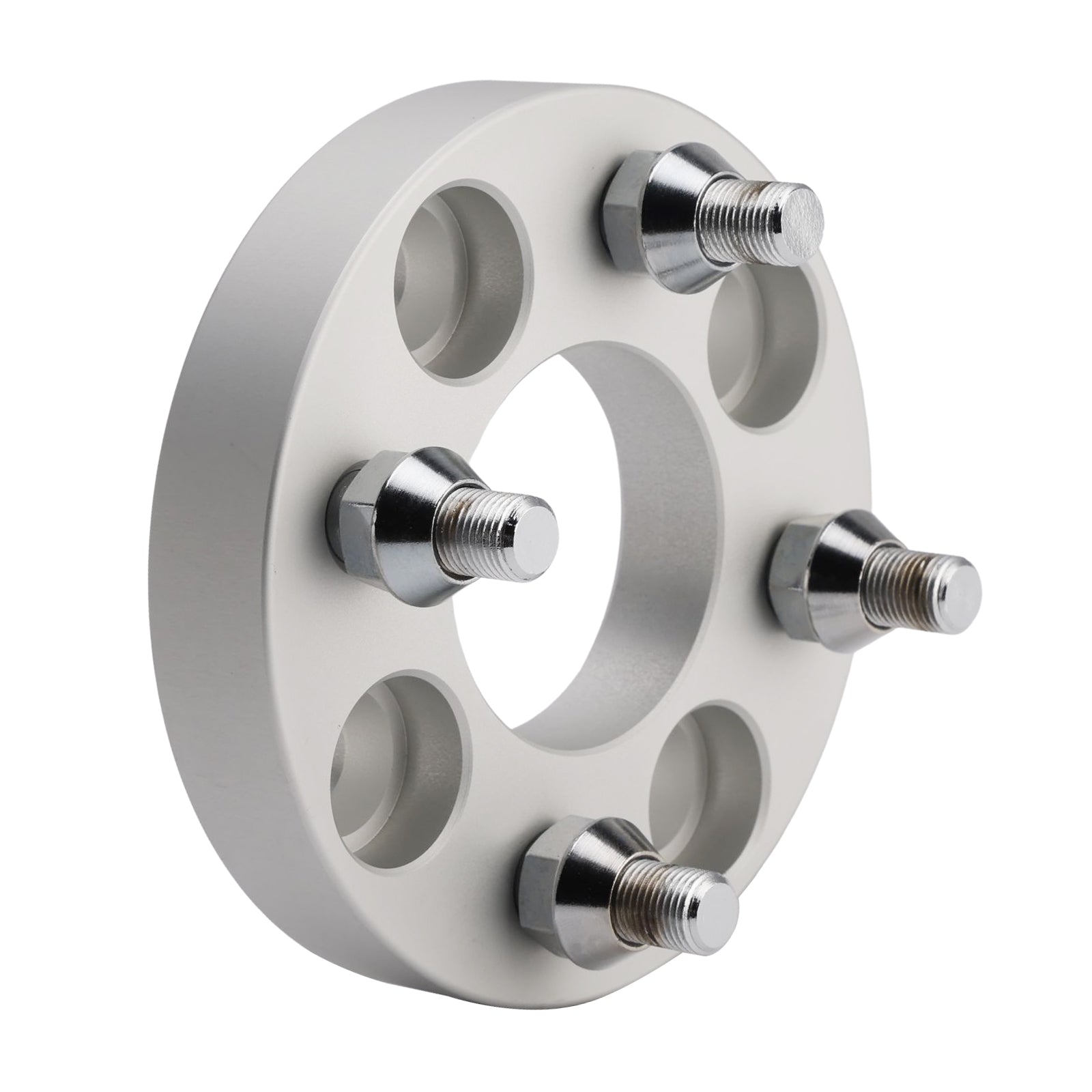 Kit d'entretoises de roue de 1 pouce, écrous de roue argentés pour voiturettes de golf Yamaha, Club Car et Ezgo