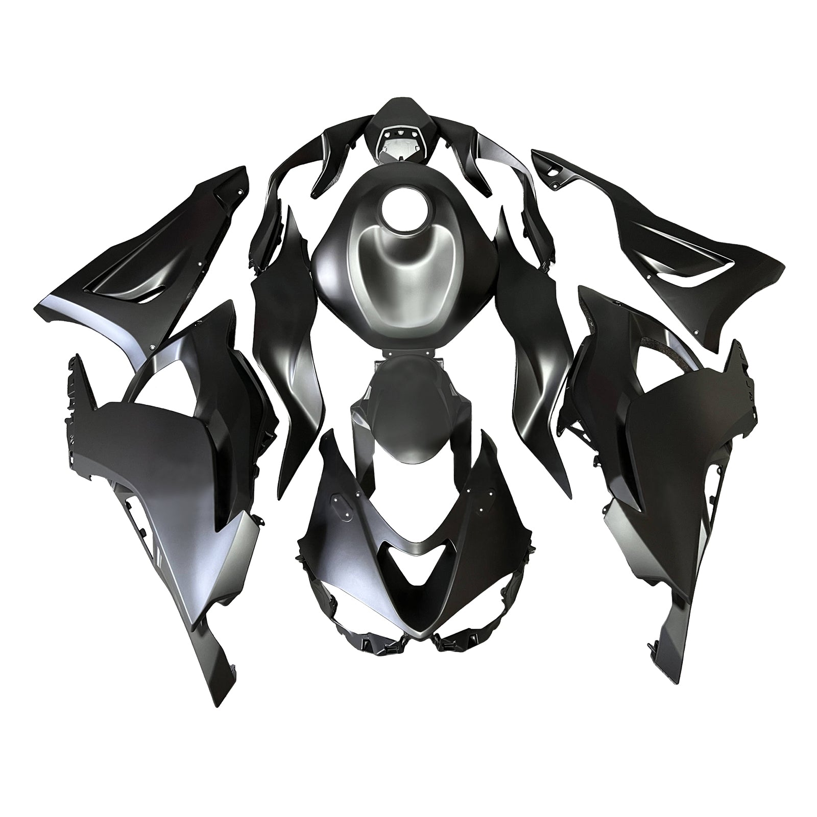 Kit di carenatura a iniezione, corpo di plastica ABS per Kawasaki ZX-6R 2024-2025