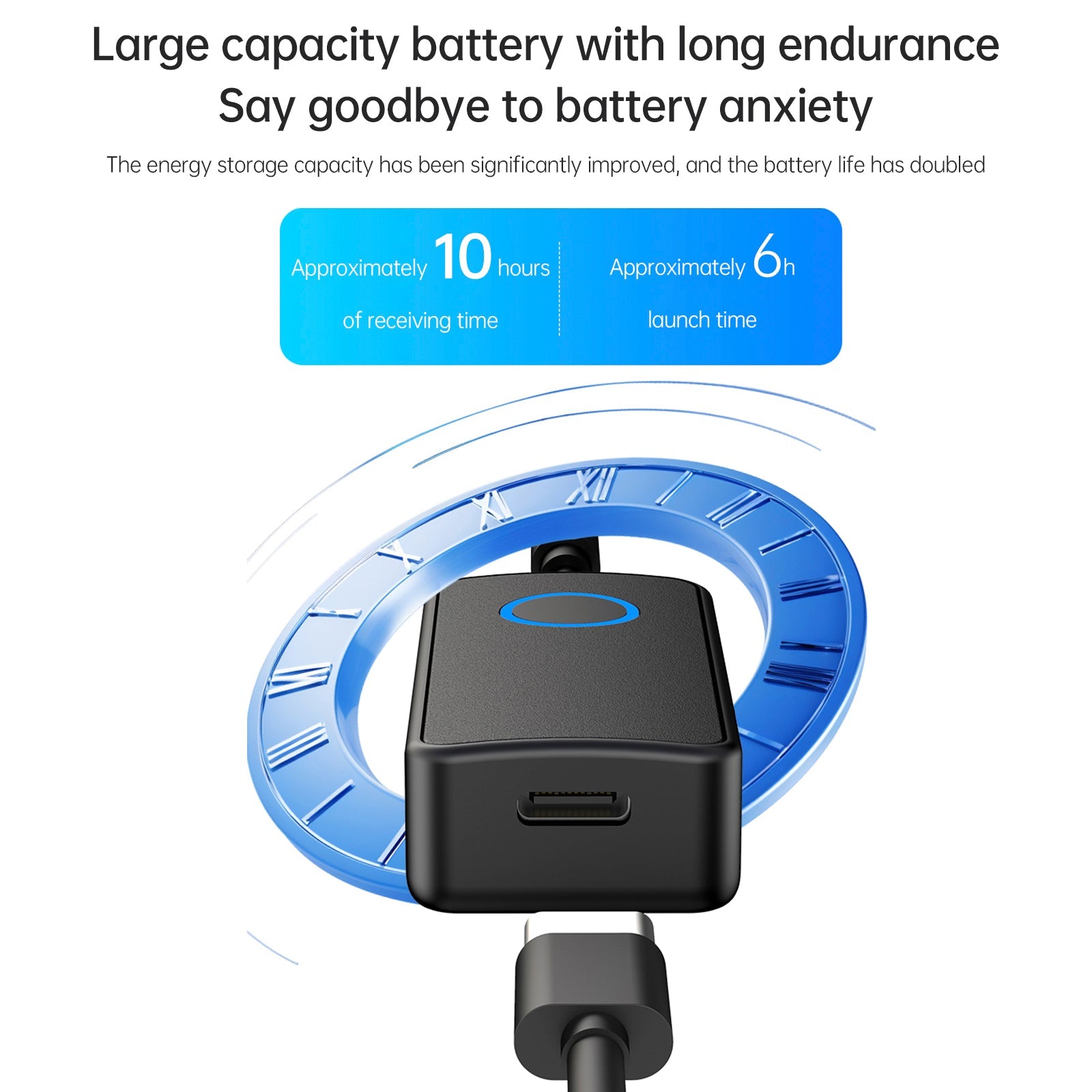 Adaptateur audio sans fil 2 en 1 Bluetooth 5.4, récepteur/émetteur, 3,5 mm