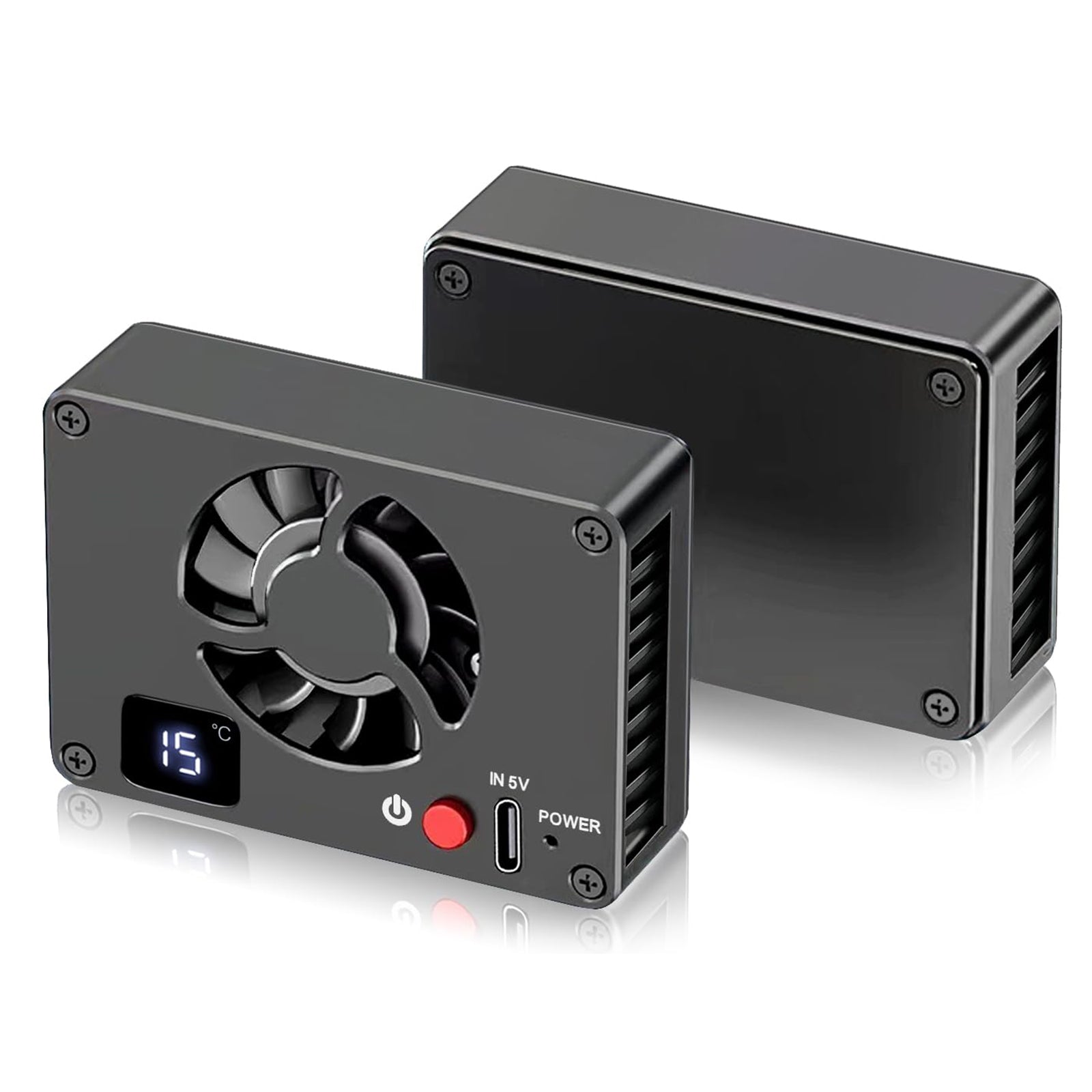 Cámara de refrigeración Pantalla de monitoreo de temperatura del radiador Pantalla de cámara en vivo del radiador