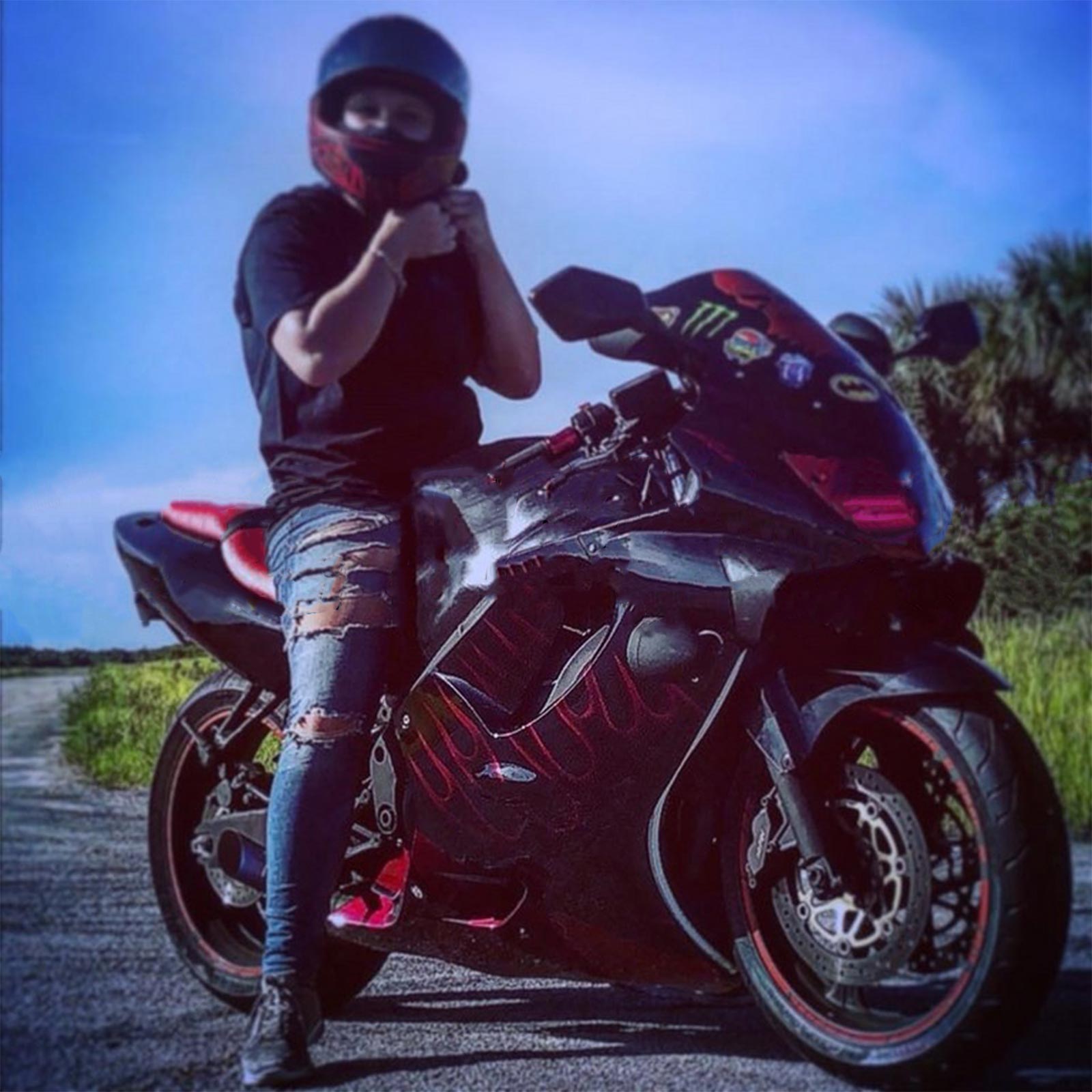 1999-2000 Honda CBR600F4 Zestaw owiewek wtryskowych z tworzywa sztucznego Abs