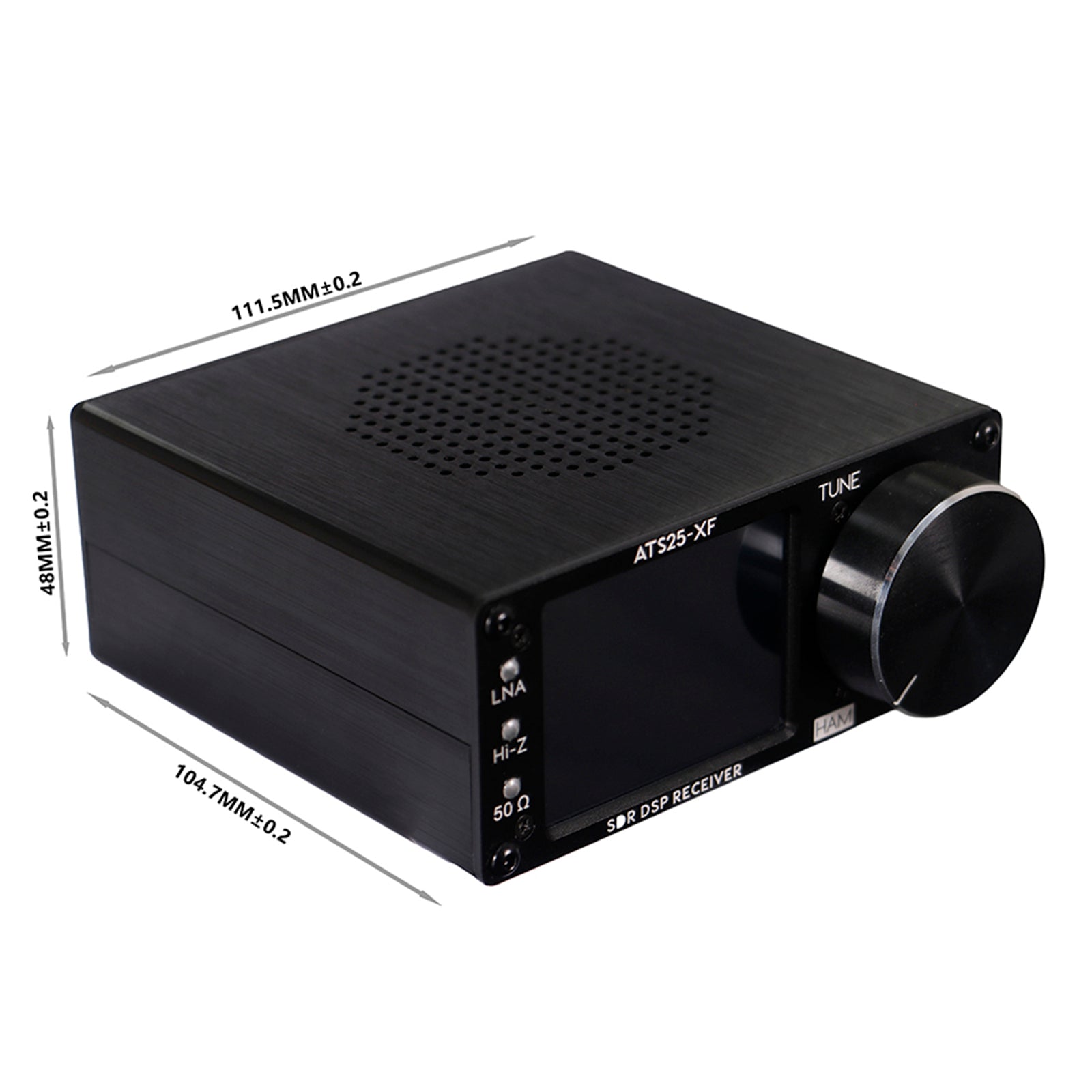 Visokozmogljiv ATS25-XF 4,20 GHz polnopasovni prenosni radijski sprejemnik s 4,20 GHz DSP