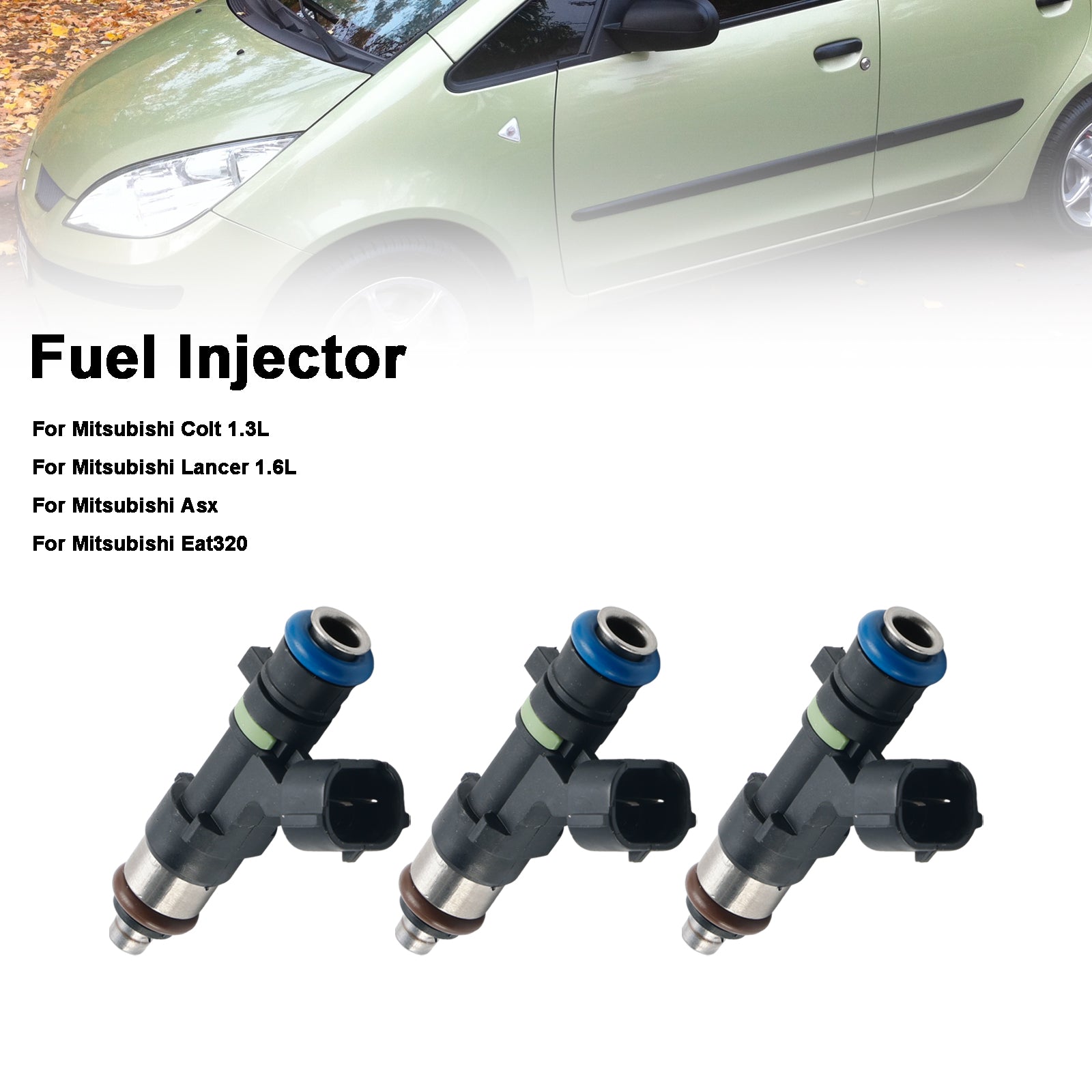 Injecteur de carburant 3 pièces EAT320 pour Mitsubishi Colt 1.3L Lancer 1.6L ASX 1465A331