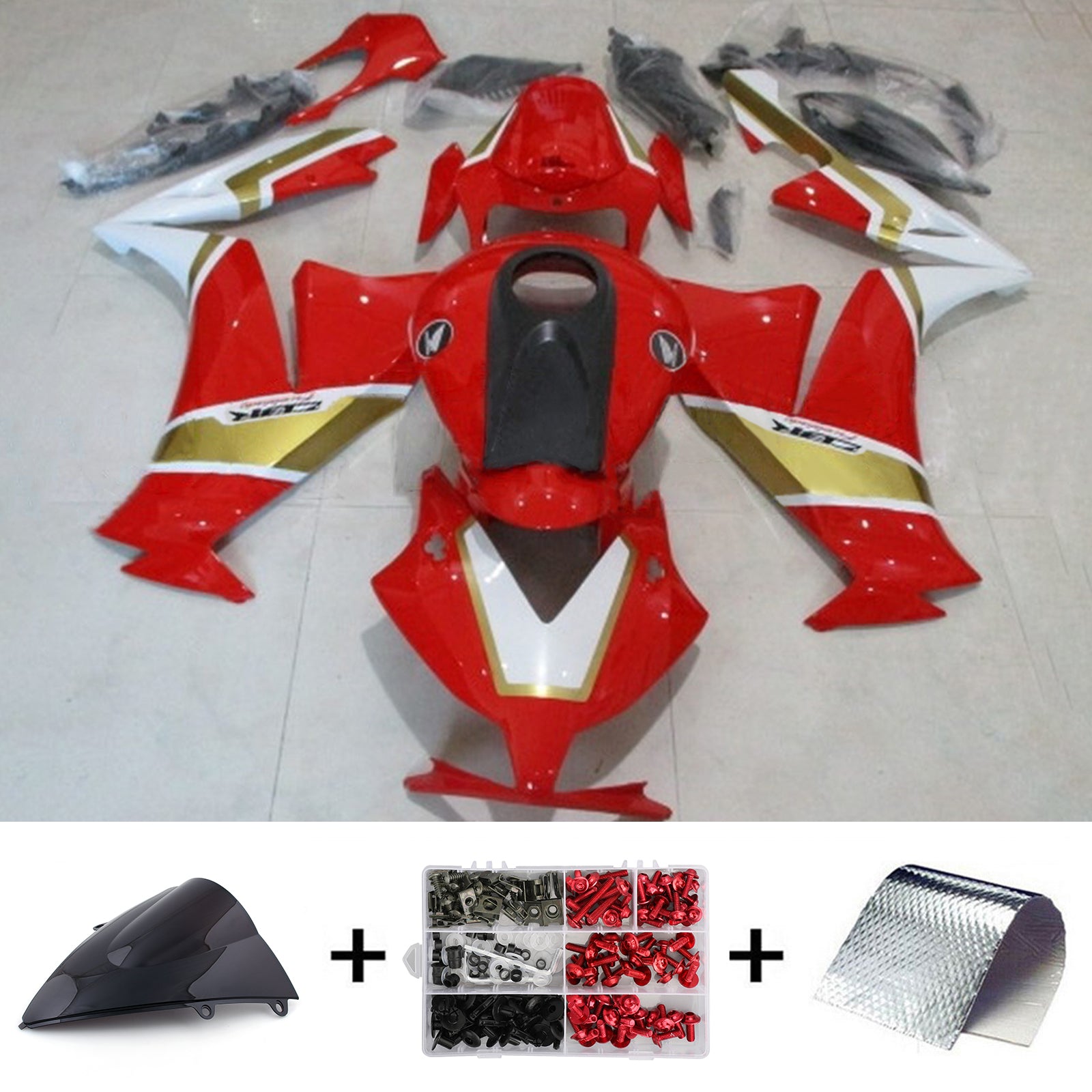Kit di carenatura iniezione ABS di plastica per Honda CBR1000RR 2012-2016