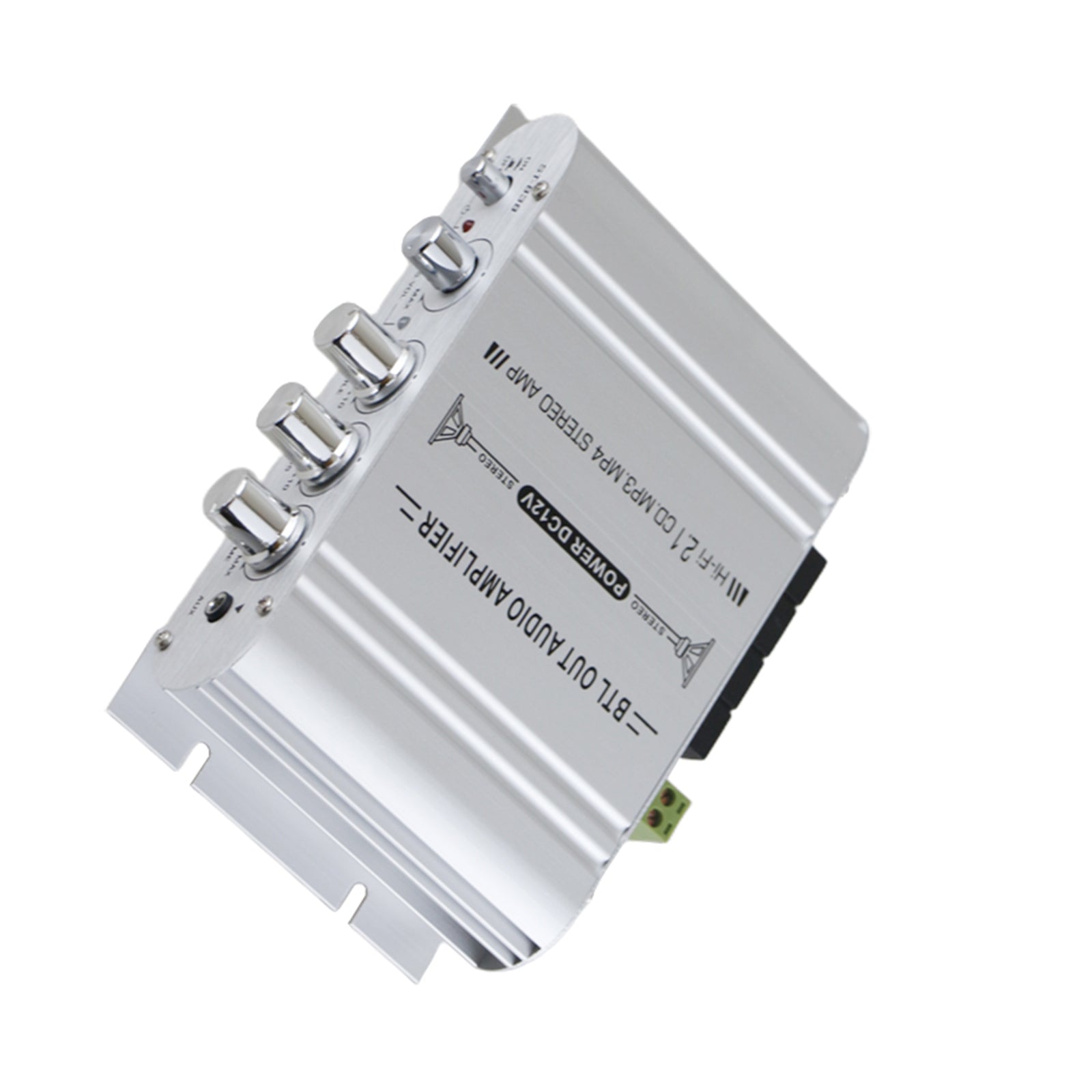 12V 2,1 kanali 400 vatov avto stereo mp3 radio booster hifi radio