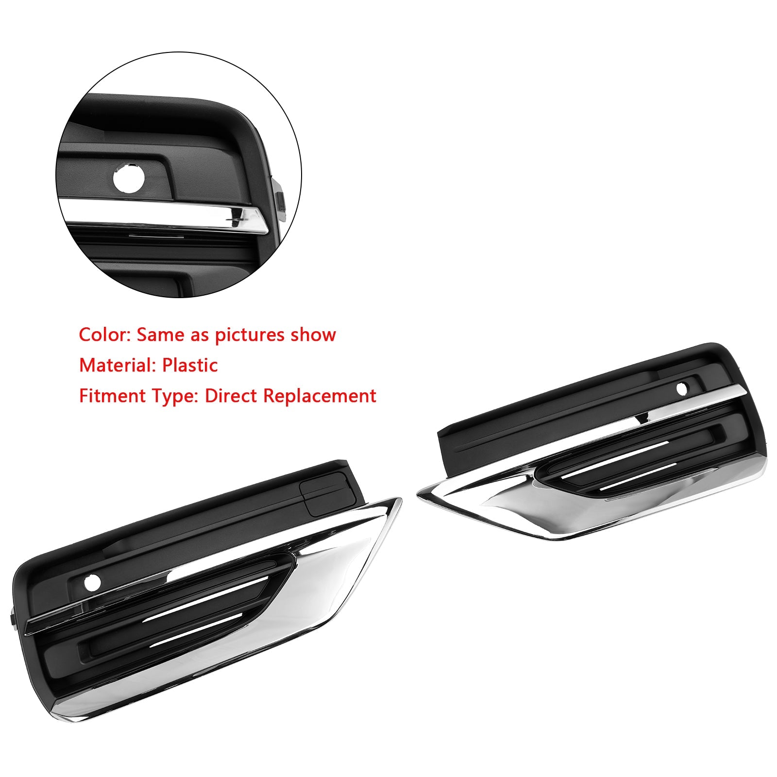 Fog lichtrooster voor Volvo XC90 2-kamers bumper 2021-2024 31663514