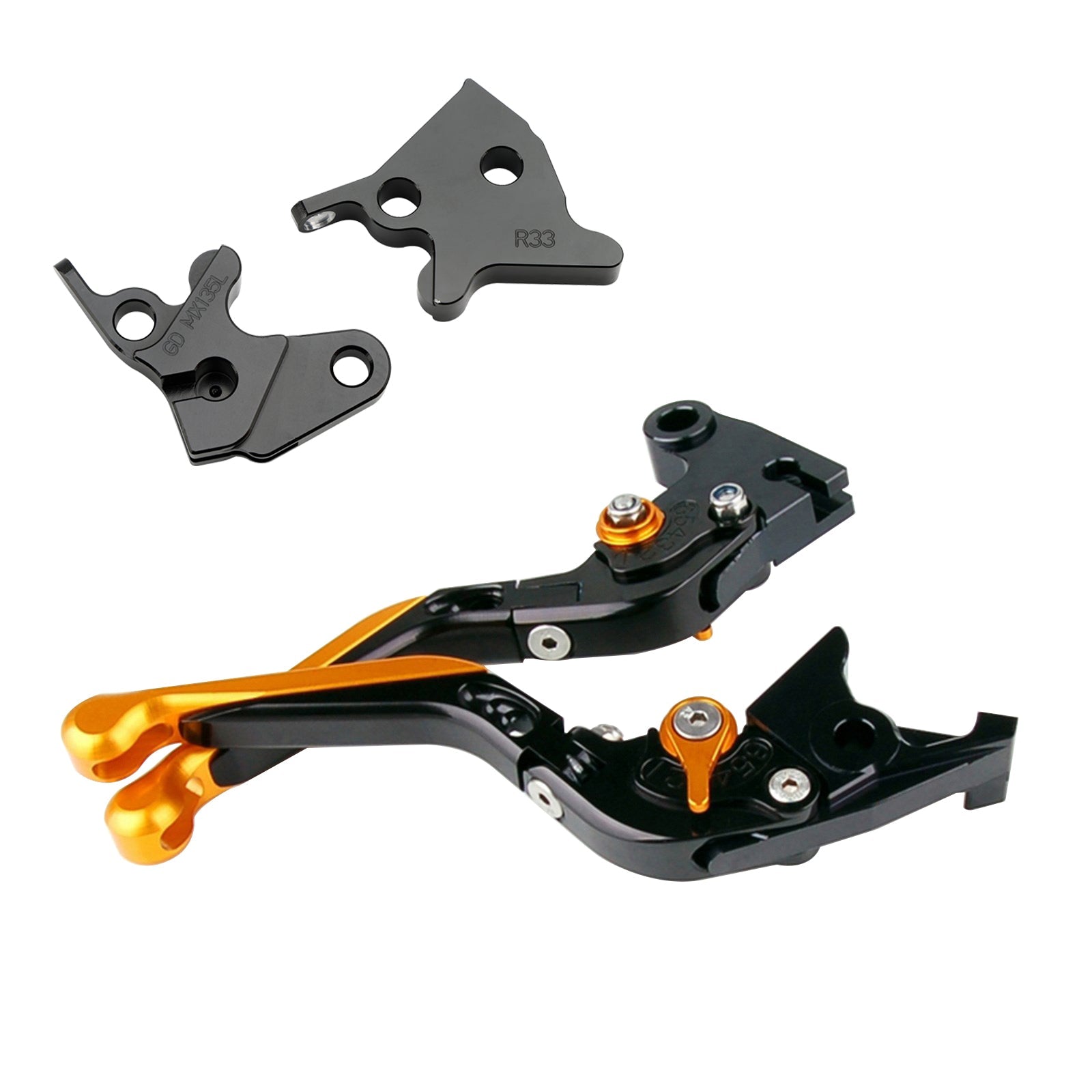 Leva freno e frizione regolabile per Yamaha YBR125 2005-2014