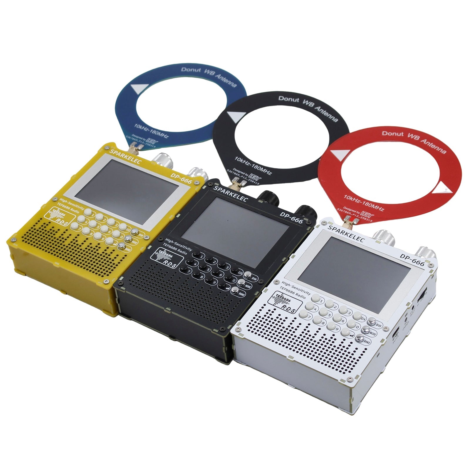 Radio TEF6686 DSP DP666 Hoge gevoeligheid Full Band LW MW SW 0IRT Kortegolfradio