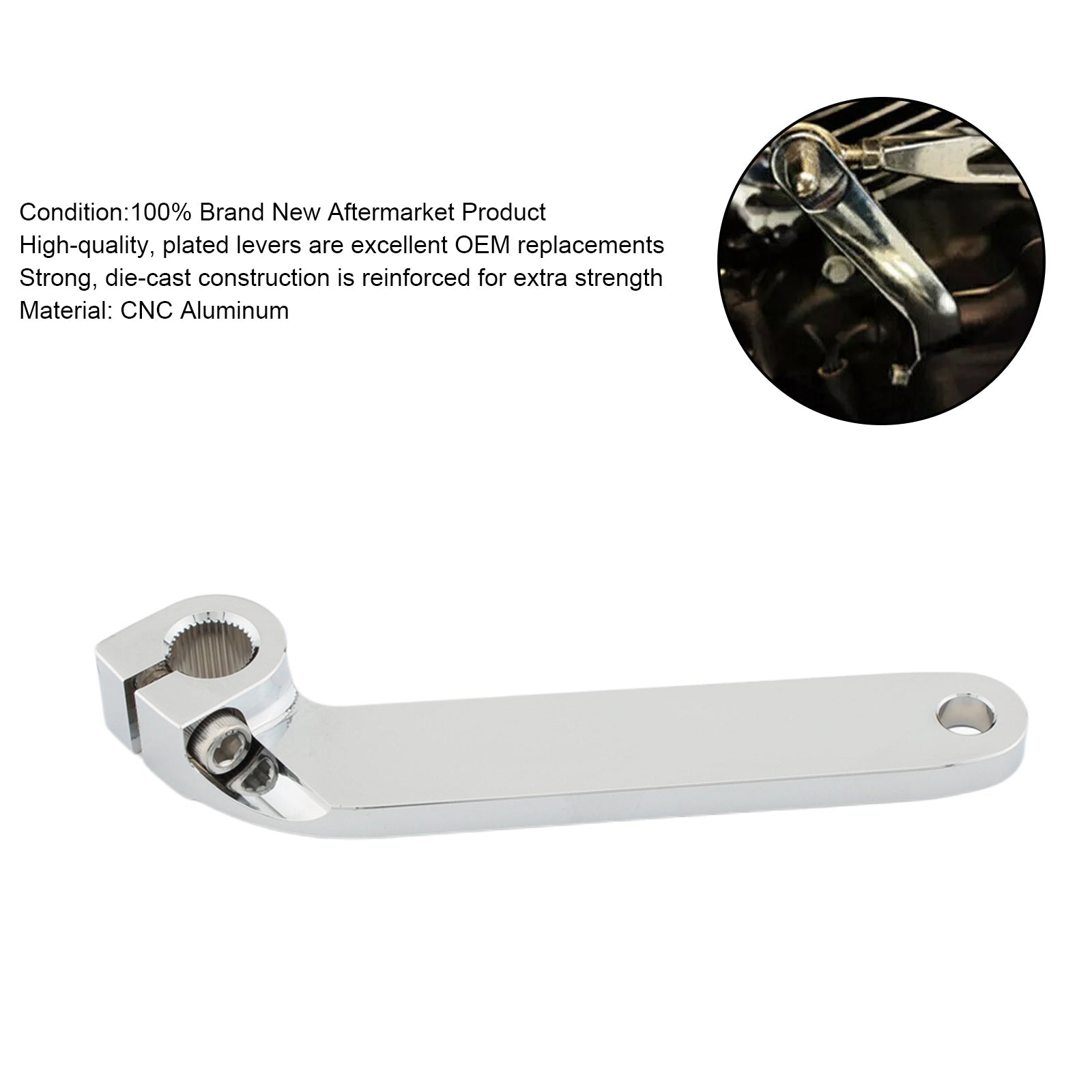 Palanca de cambio de velocidad interior 1602-0868 para la carretera King FLH FLT FLRT 84-19