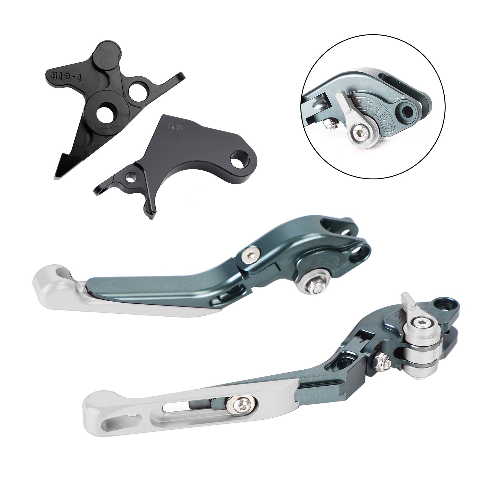 Regulowana dźwignia hamulca i sprzęgła dla Honda CRF1100L Africa Twin 2022-2024