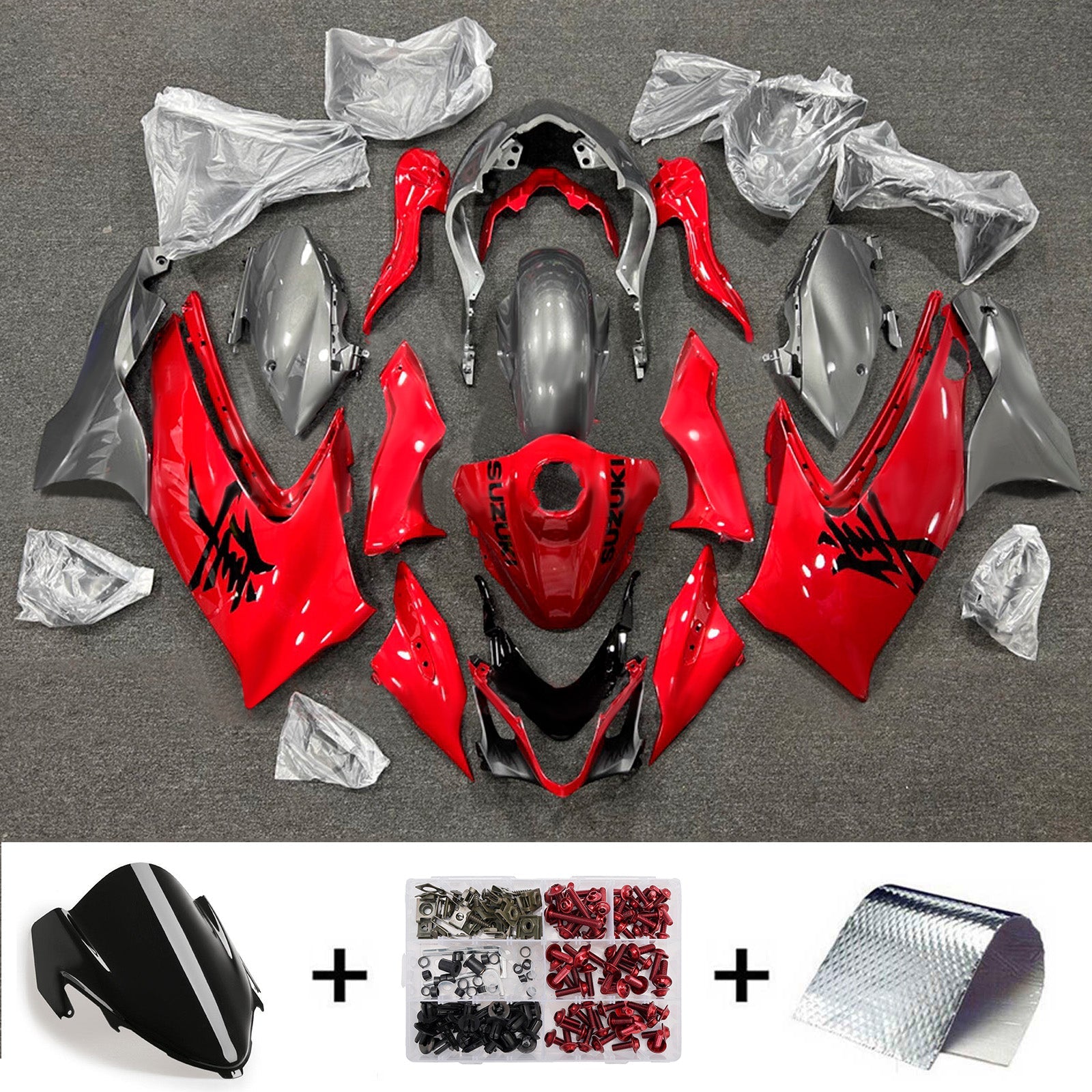Kit de carénage injecté ABS pour Suzuki Hayabusa GSX1300R 2021-2025