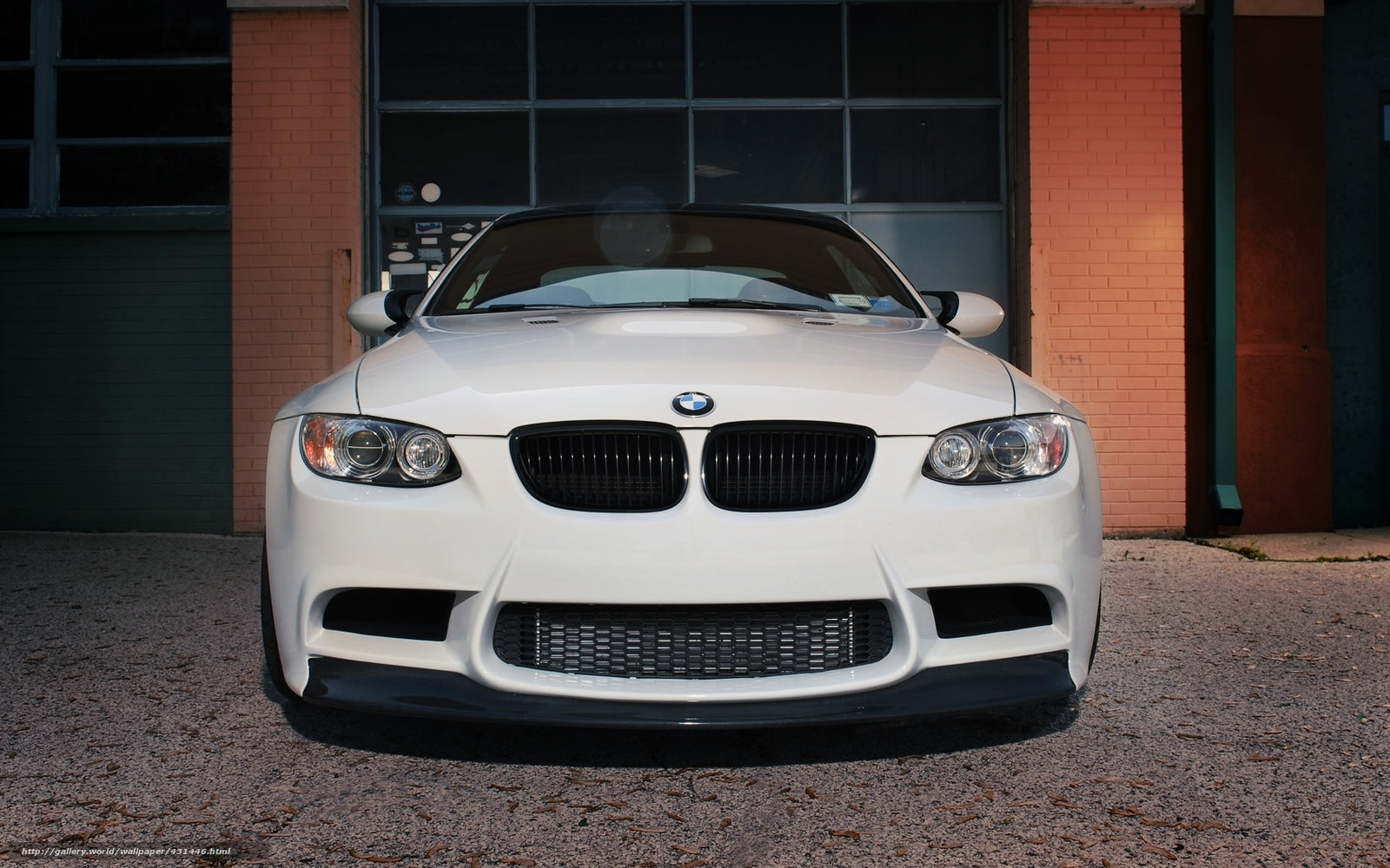 Front Kidney Grill Grille Fit BMW E92 E93 328i 335i 2006-2009 2DR Gloss Black