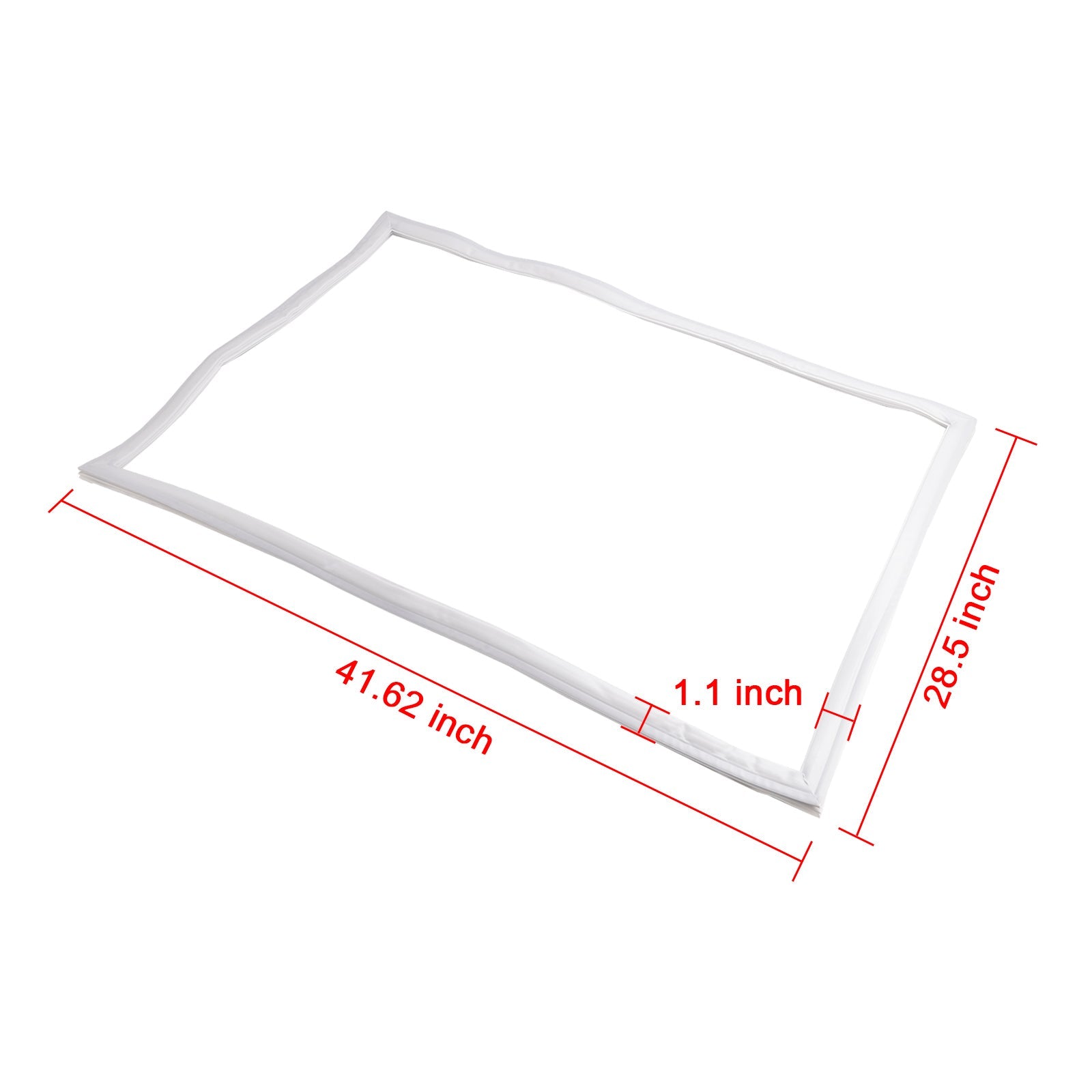 Sello de puerta de refrigerador para Frigidaire Kenmore AP5806733 PS9493819 242193206