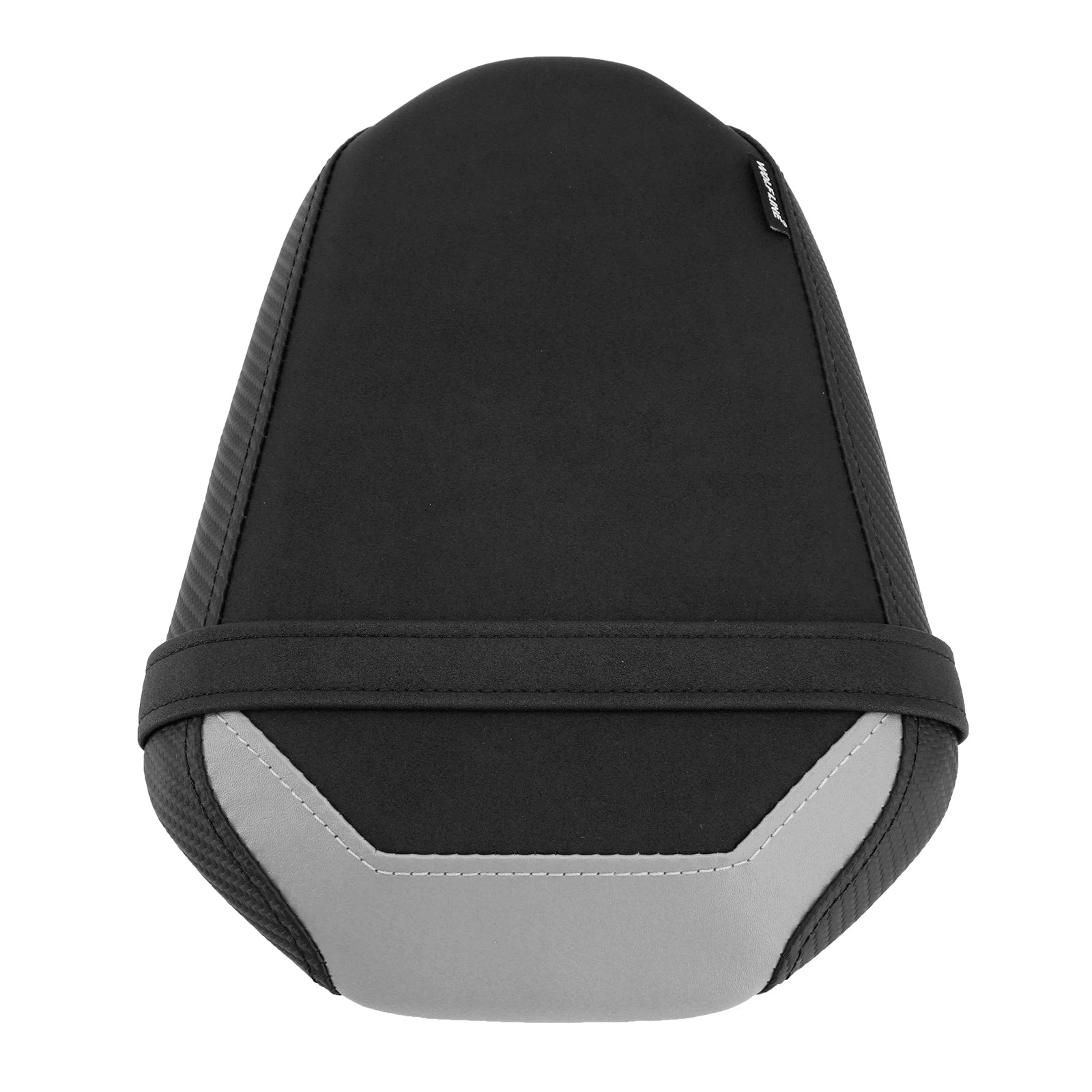 Coussin de selle passager arrière plat en PU noir pour Yamaha MT-07/FZ-07 (à partir de 2025).