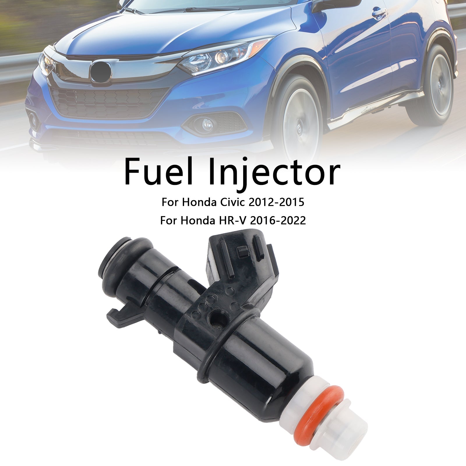 Injecteur de carburant 16450-RWK-003 pour Honda HR-V 2016-2022 et Honda Civic