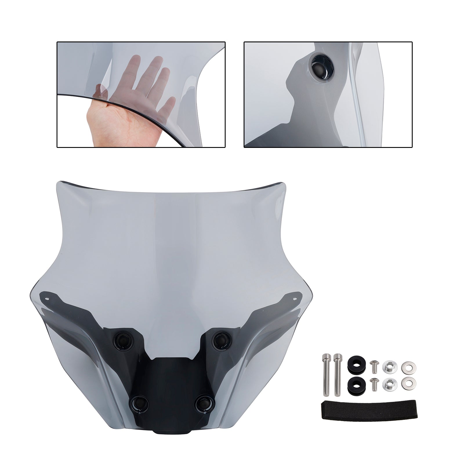 Vetrobransko steklo + podpora za Yamaha MT-09/SP 2024-2025