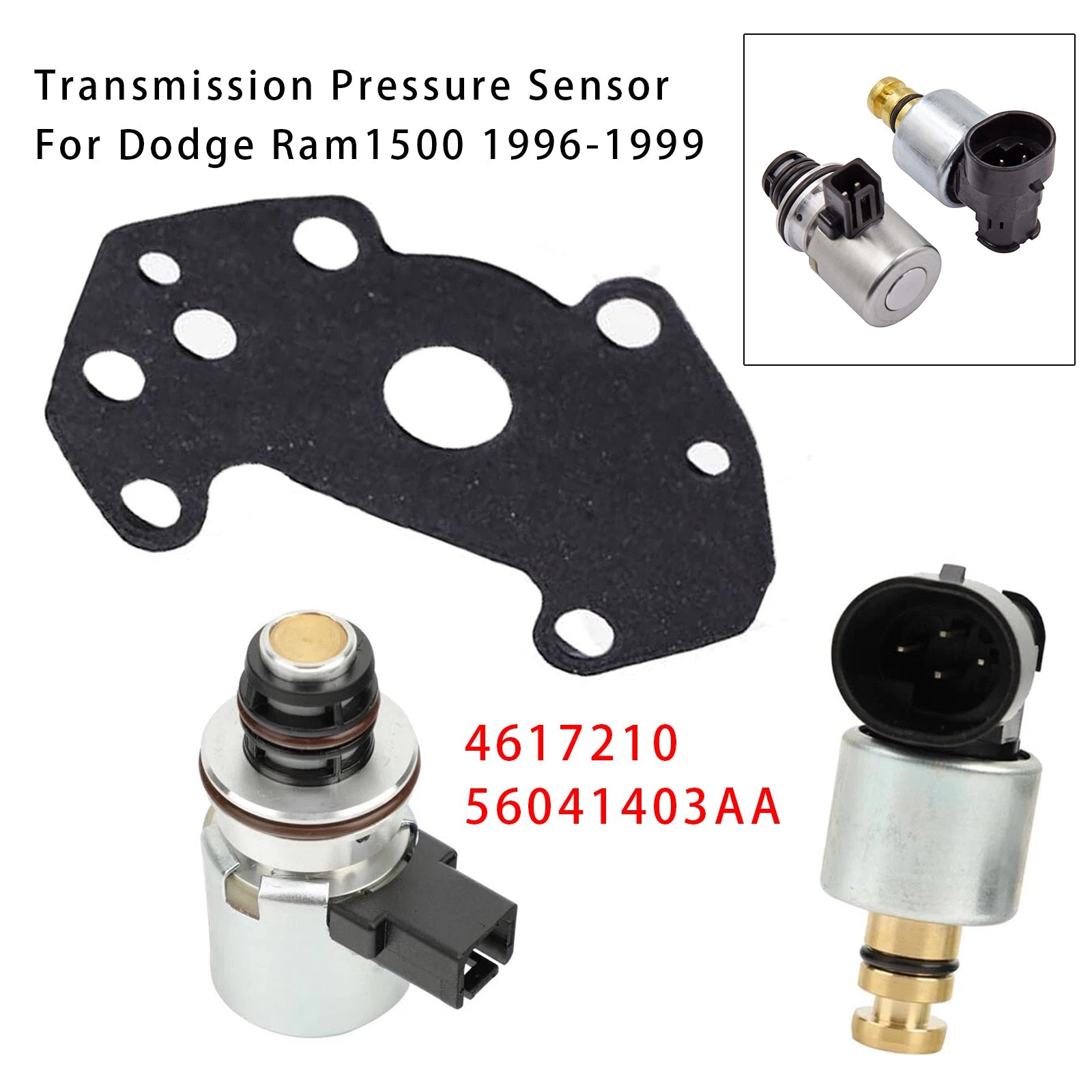 Kit sensore di pressione del regolatore solenoide per Dodge Ram 1500 (1996-1999) 4617210 56041403AA
