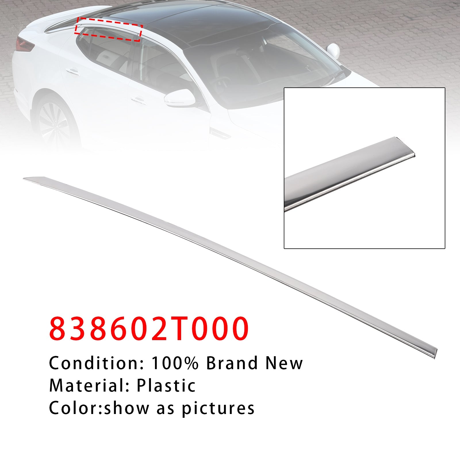 ALTIPAS CROME CAMPAGGIO DI COPERTURA PER LETTO NOME CHROME PER KIA OPTIMA 2011-2015