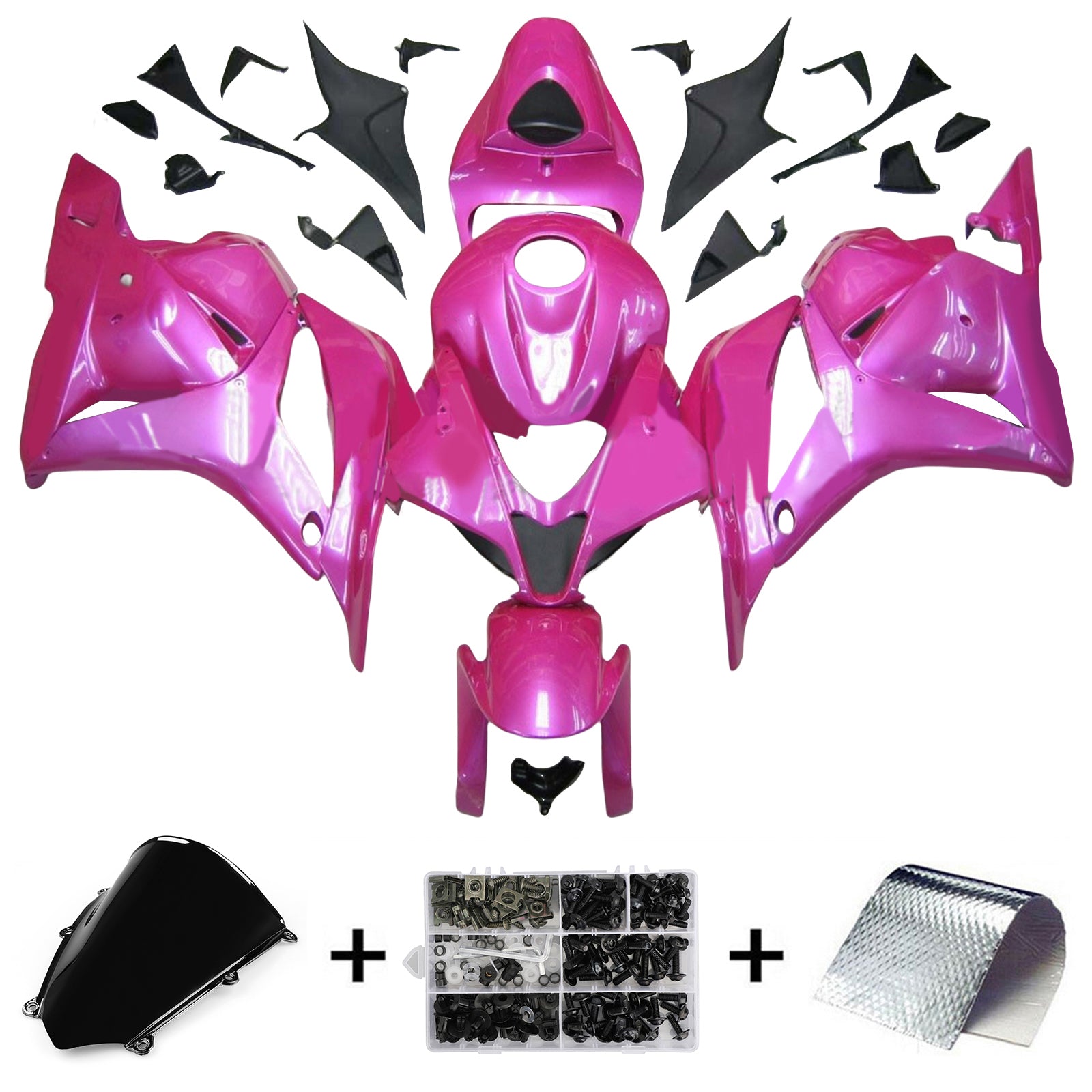 Kit de carénage injecté en plastique ABS pour Honda CBR600RR 2009-2012 F5