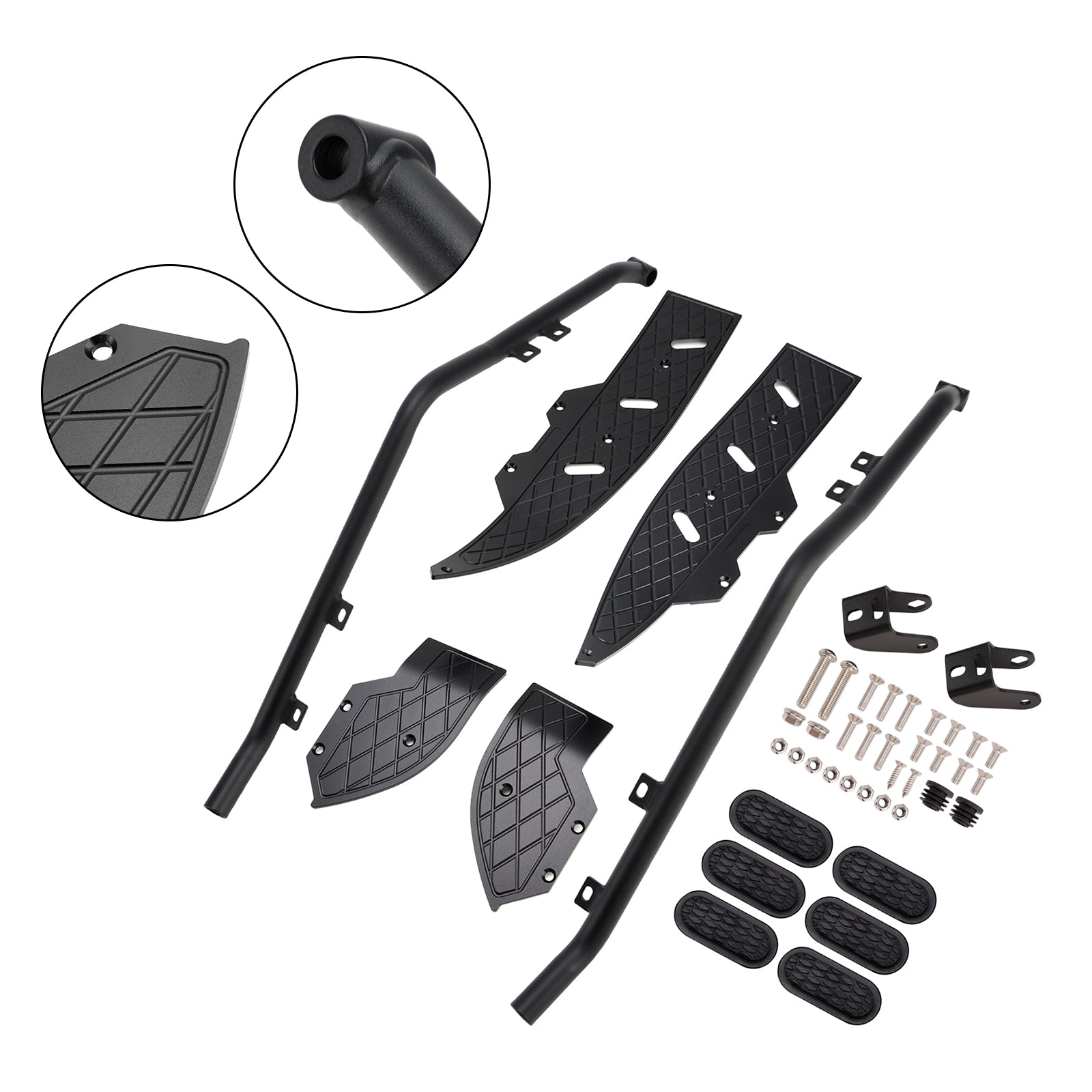 Pare-chocs, protection moteur, barre de protection noire pour Honda NS150GX NS 150 (2025).