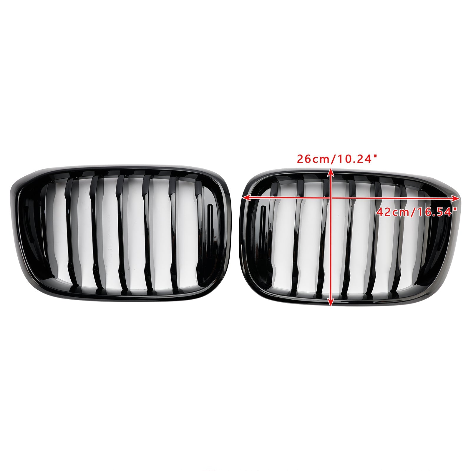 Grille de calandre avant noire brillante pour BMW X4 G02 X3 G01 G08 2018-2021 51138469959