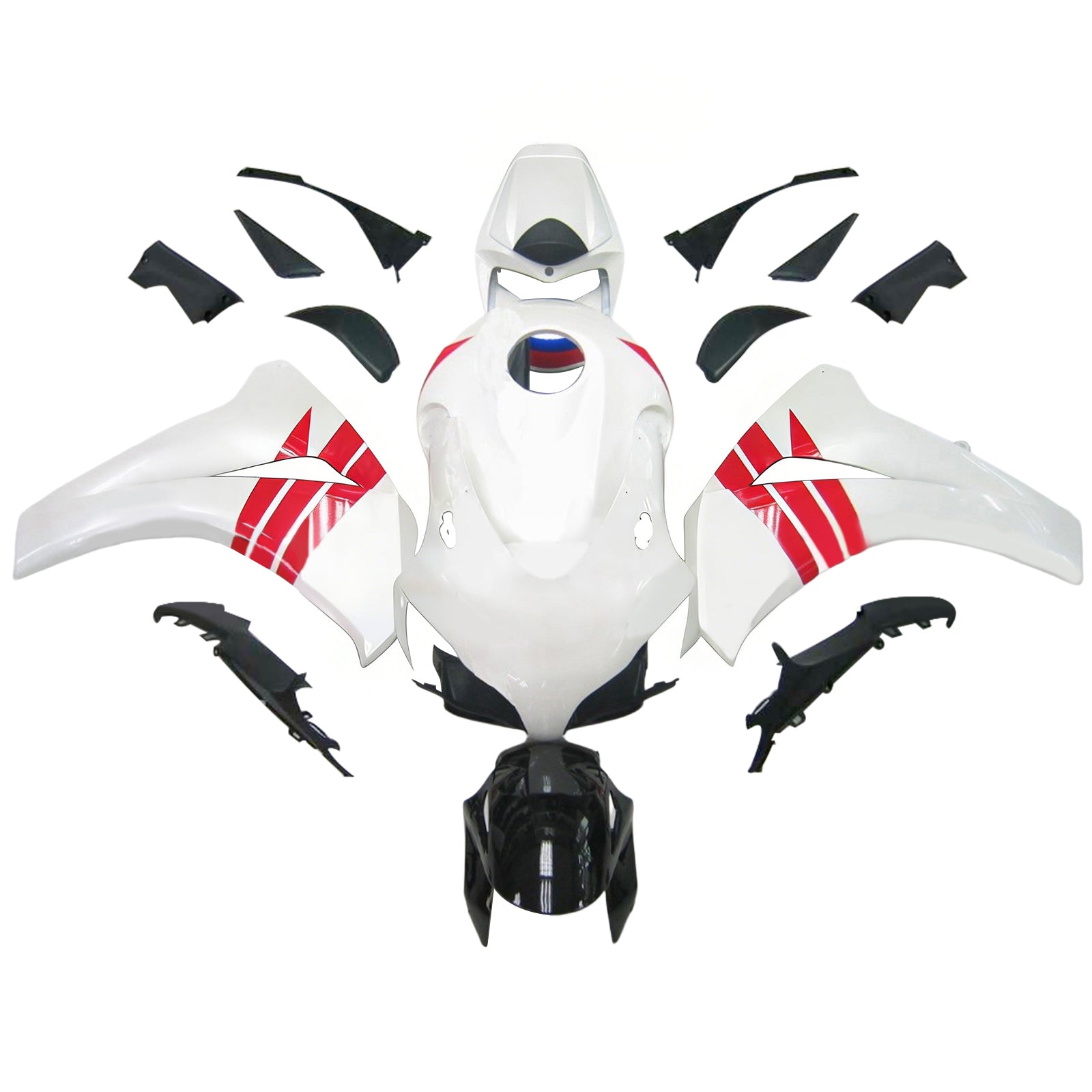 Kit de carénage injecté en plastique ABS pour Honda CBR1000RR 2008-2011