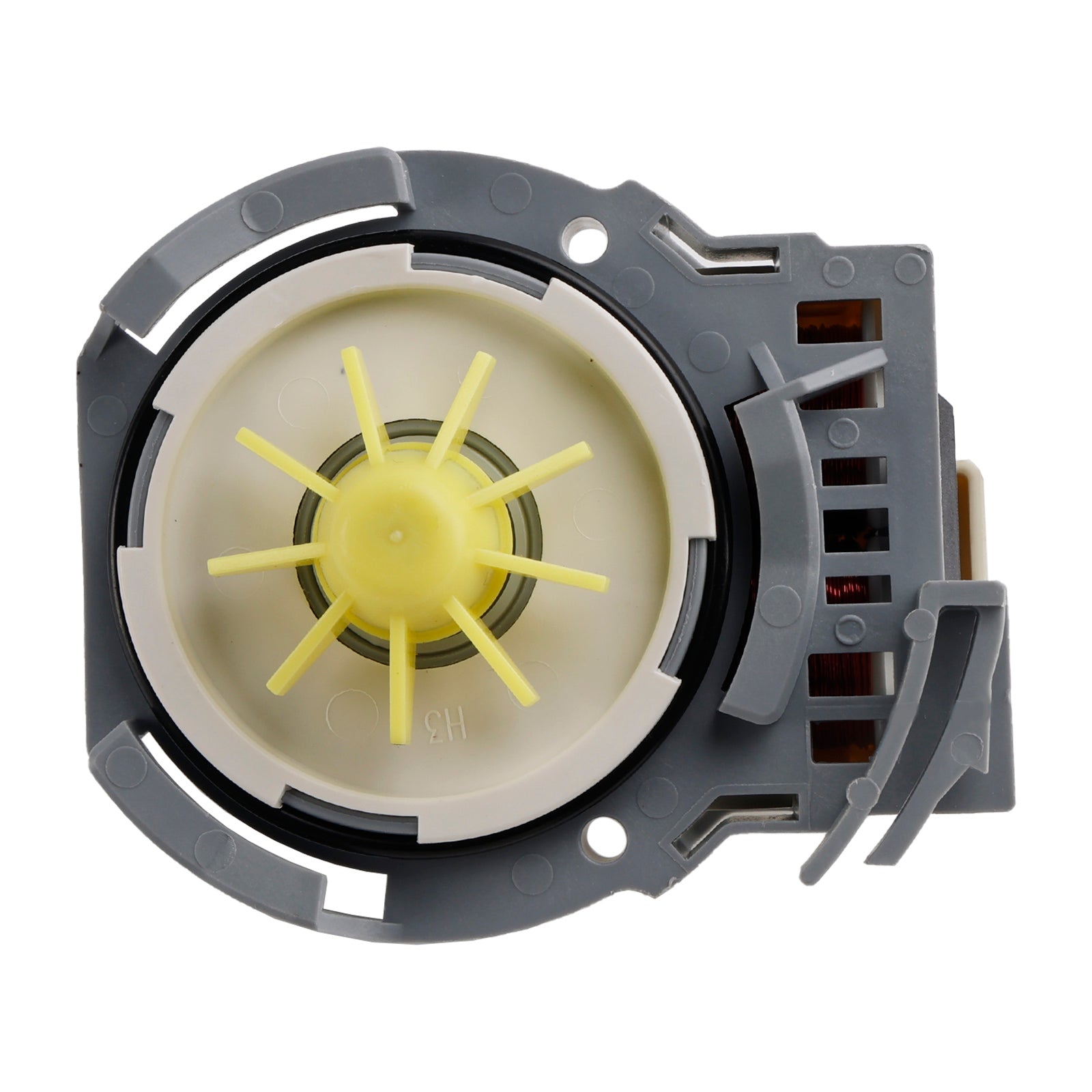 Afvoerpomp vaatwasser W10876537 voor Whirlpool W10724439 AP6004843 PS11738151