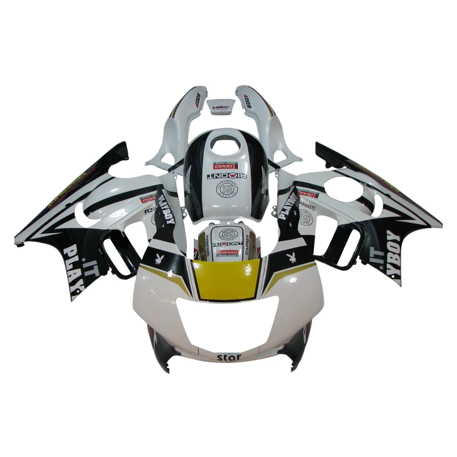 1995-1996 Honda CBR600 F3 INGECTION Kit Kit Corps Plastic ABS