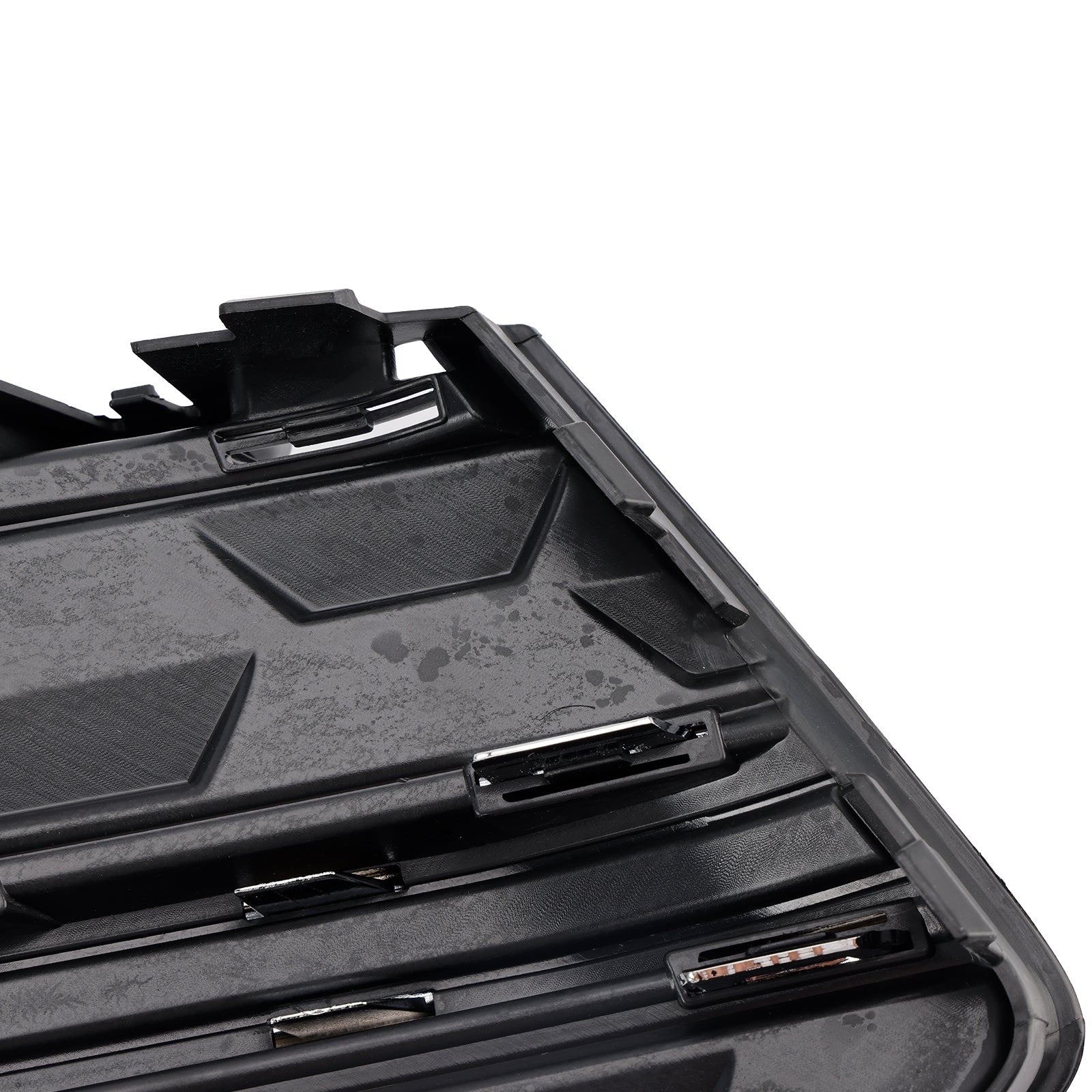 2023+ Audi A6 C8PA S-Line S6 2 pièces pare-chocs avant antibrouillard calandre garniture noir chrome