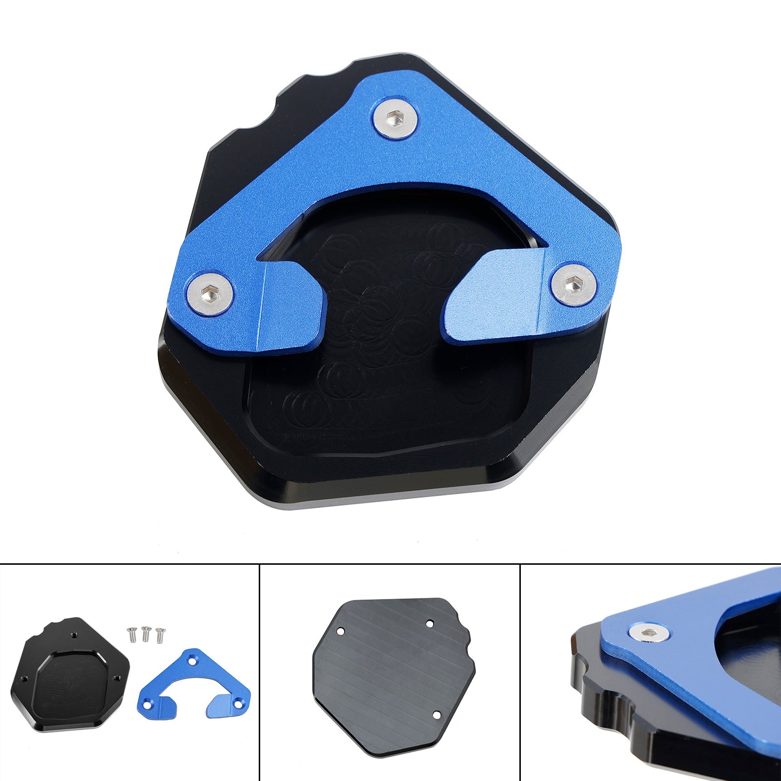 Support de plaque d'agrandissement de béquille Yamaha Tenere 700 2019-2023