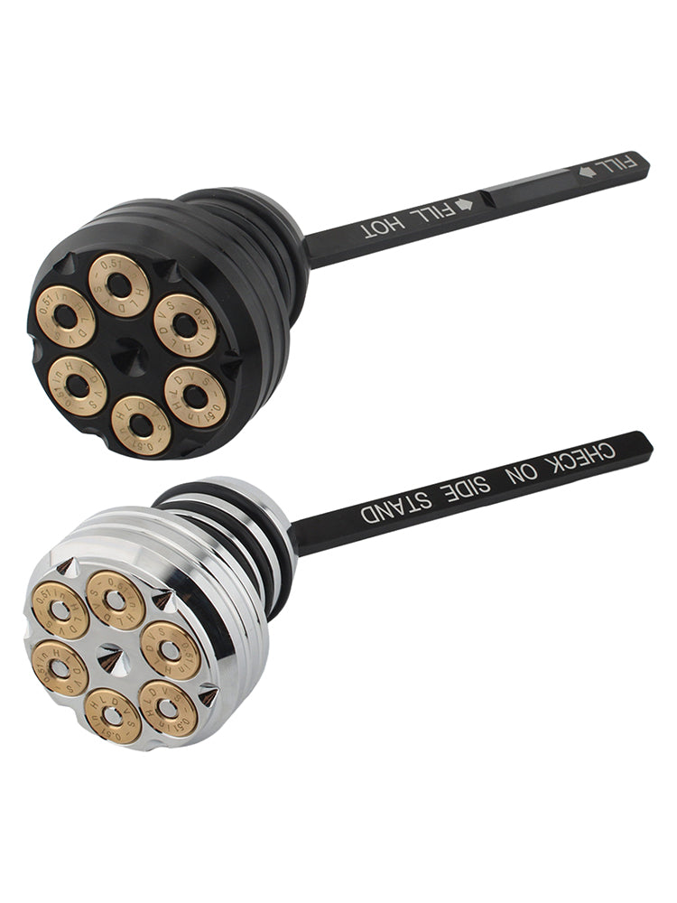 Tapa del tanque de medidor de aceite para Softail 2000-2017 Todos los modelos