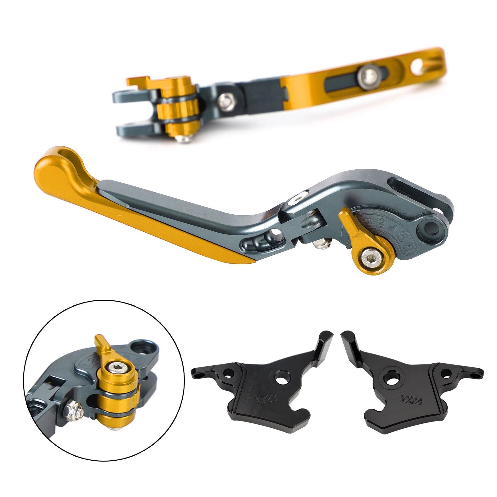 Verstelbare remkoppelingshendel compatibel met YAMAHA XMAX 300 2023-2025