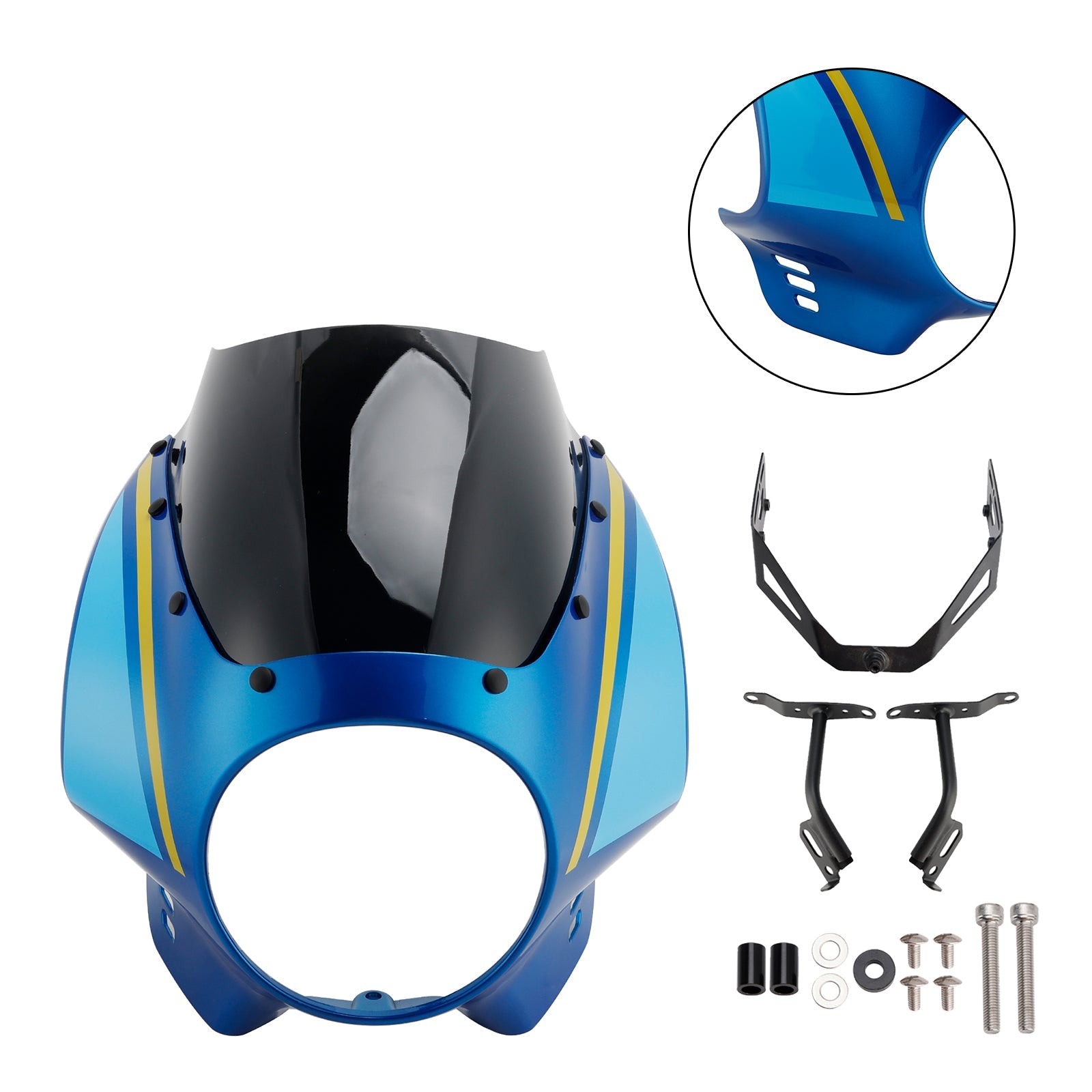 Parabrisas y carenado de faro para Yamaha XSR900 (2022-2025)