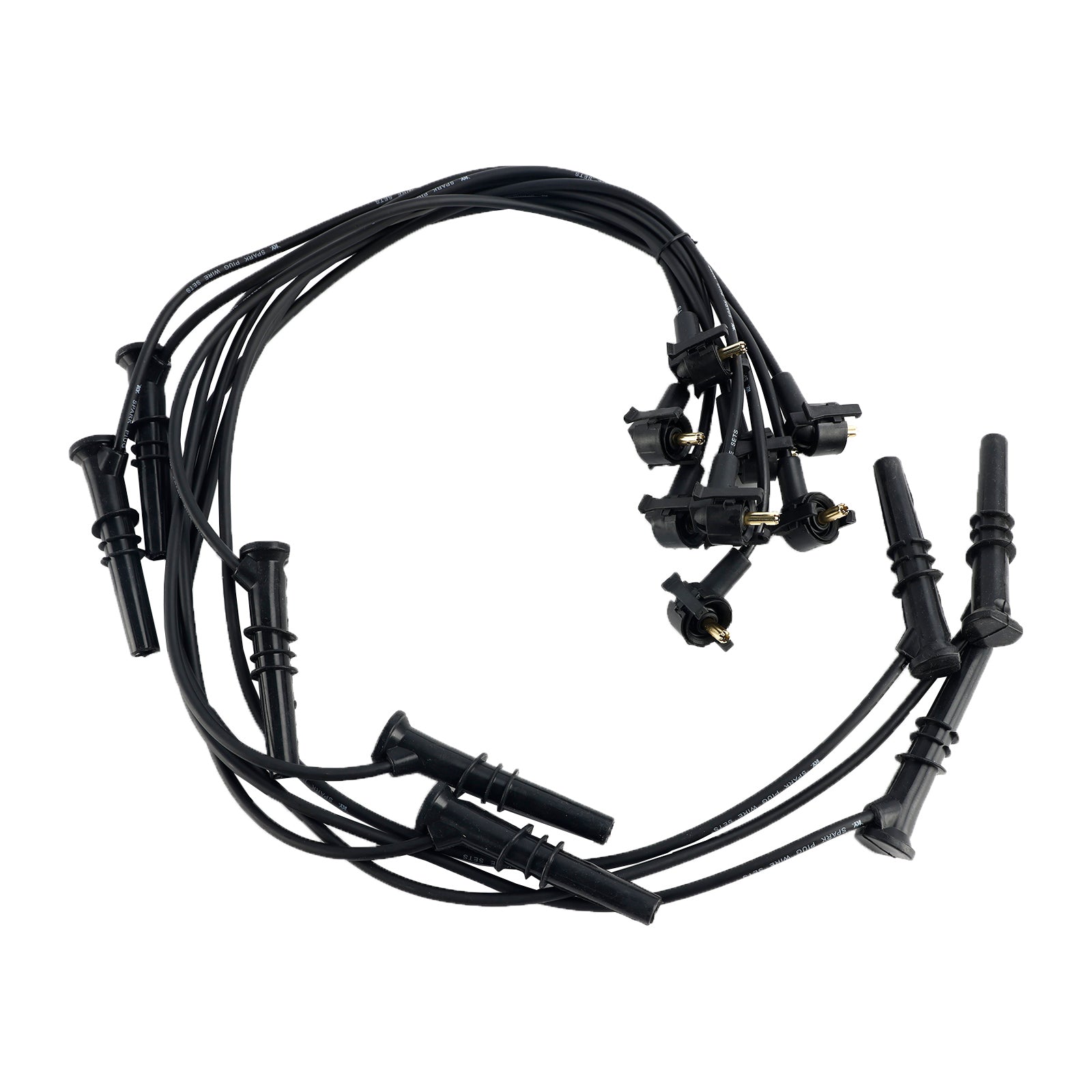 Kit de bobinas de encendido (x2) + velas (x8) + juego de cable para expedición Ford - FD487 SP432