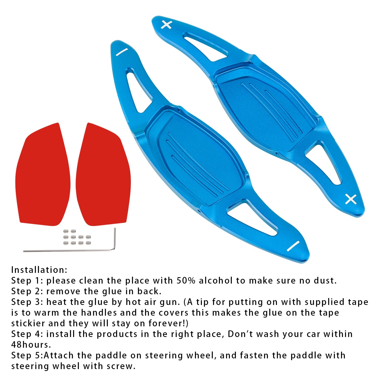 Razširitev volanskega obroča za spreminjanje hitrosti za Audi RS5 RS3 TT RS aluminij