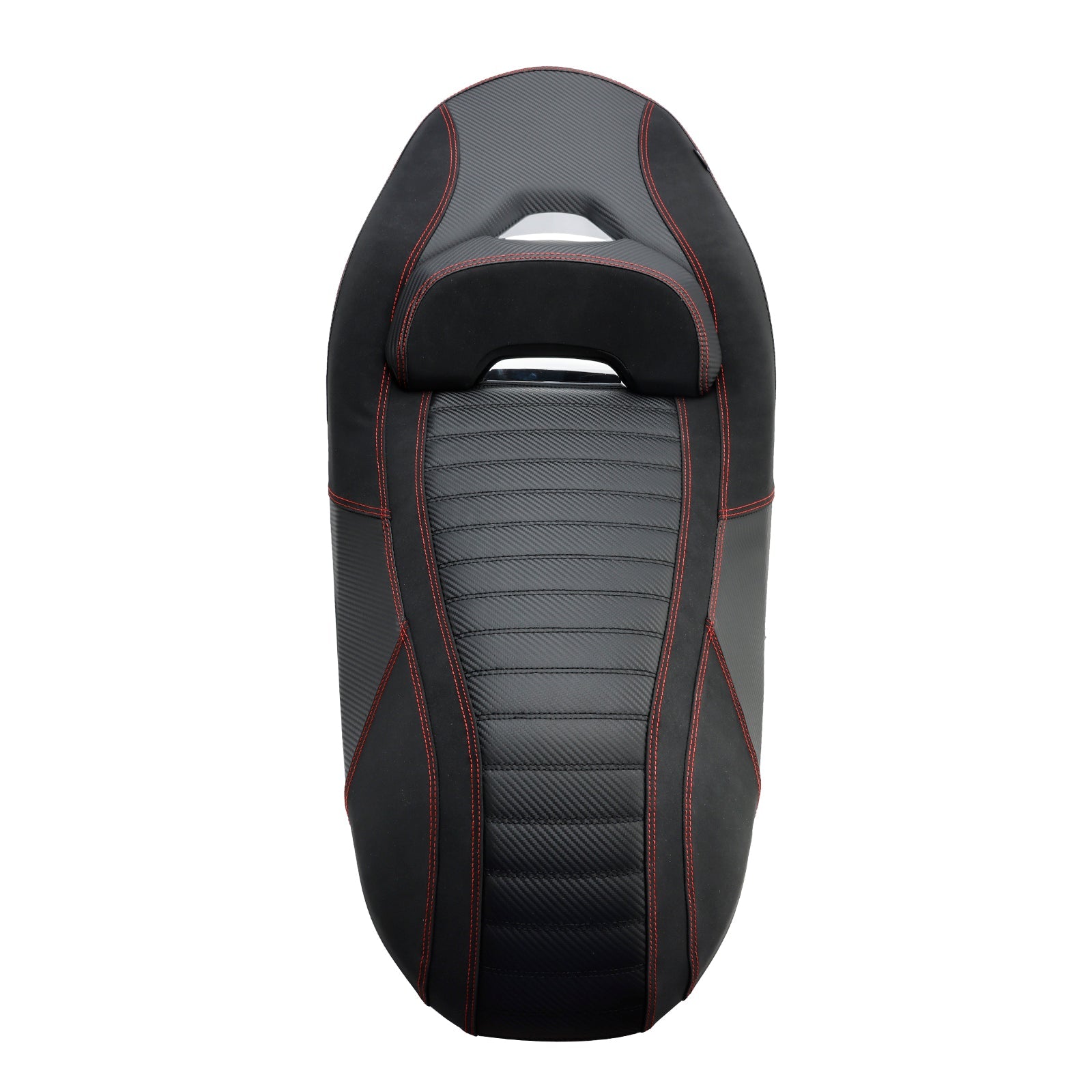 Asiento de pasajero completo para pasajeros para Yamaha X-Max 300 2023-2024, rojo