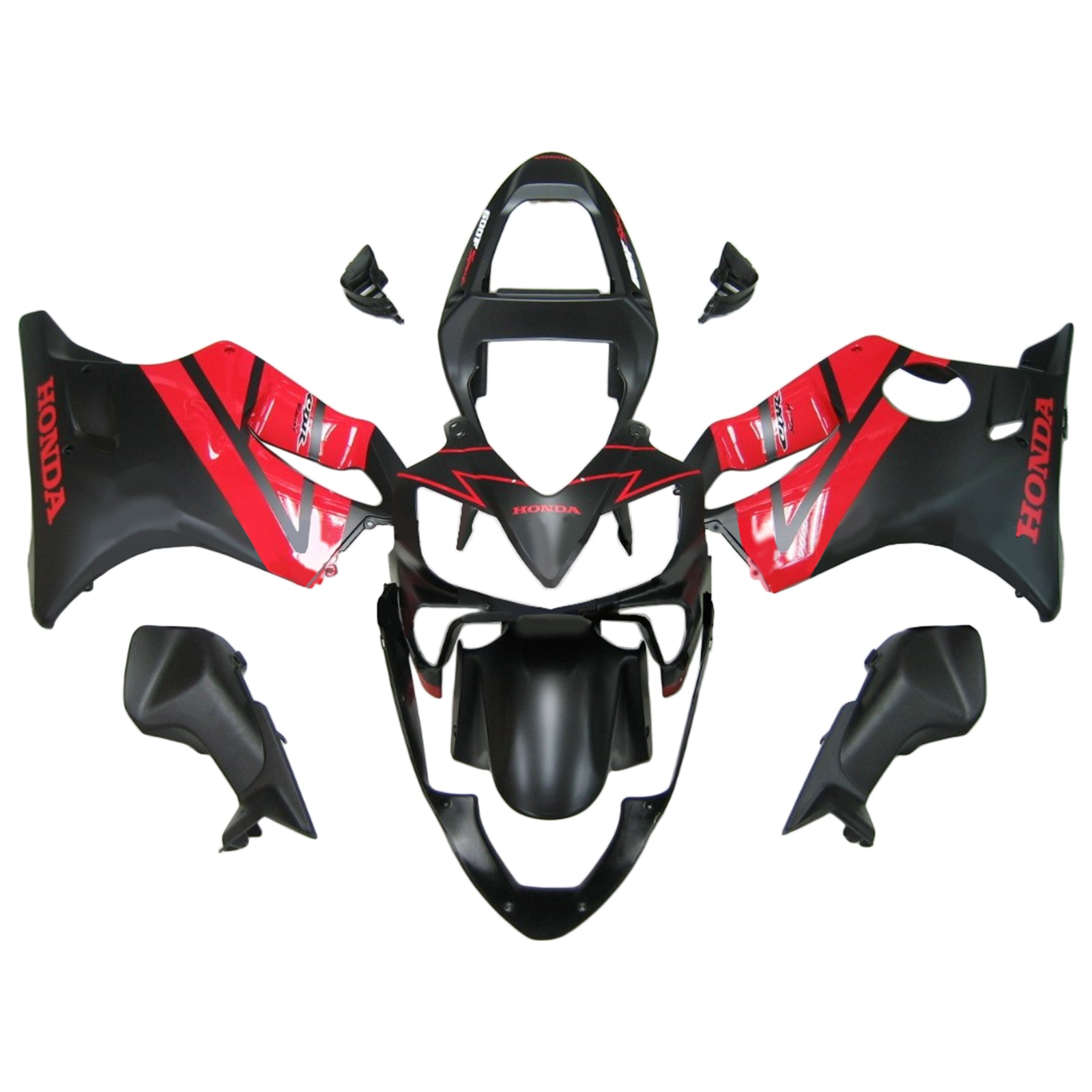 Injectie kuipkit, ABS Plastic Body voor Honda CBR600 F4I 2001-2003