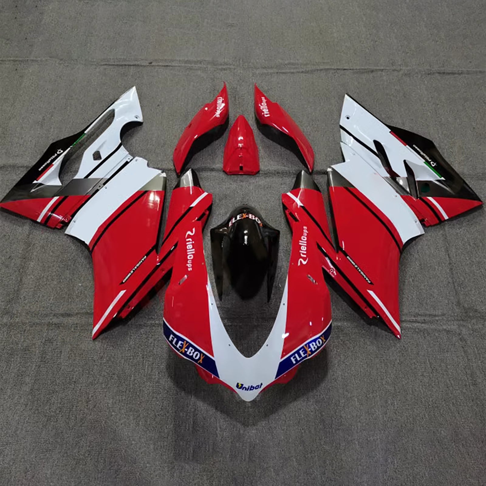 Kit de carénage d'injection Ducati 1299 2015-2020 Carrosserie Plastique ABS