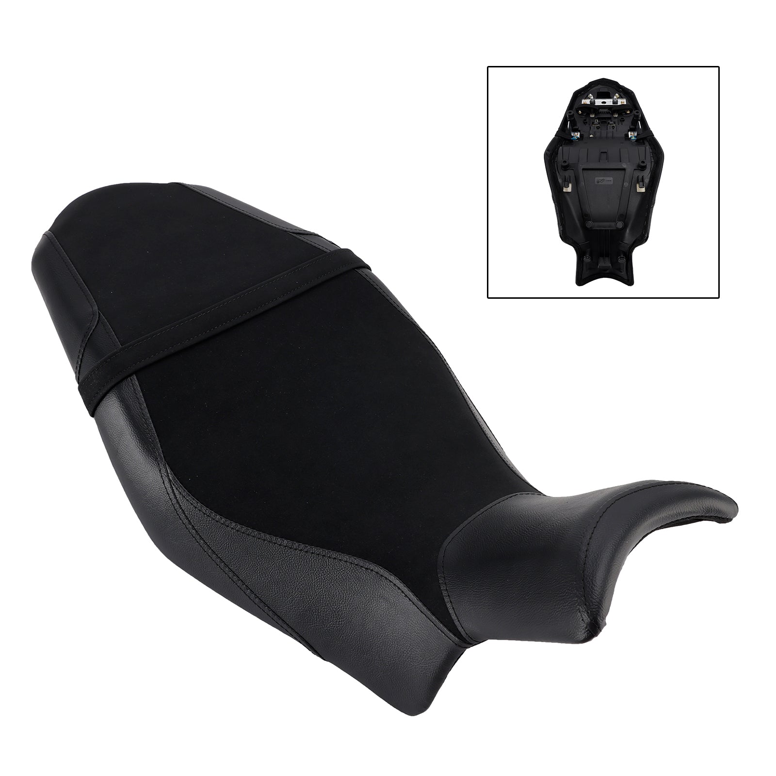Coussin de selle passager avant et arrière pour Suzuki Katana 2019-2024